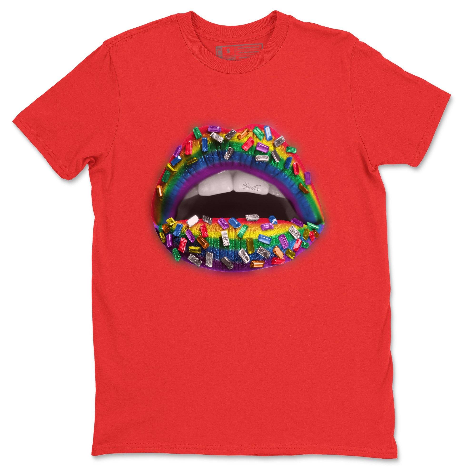 Lips Jewel Unisex Tops - Air Force 1 Betrue