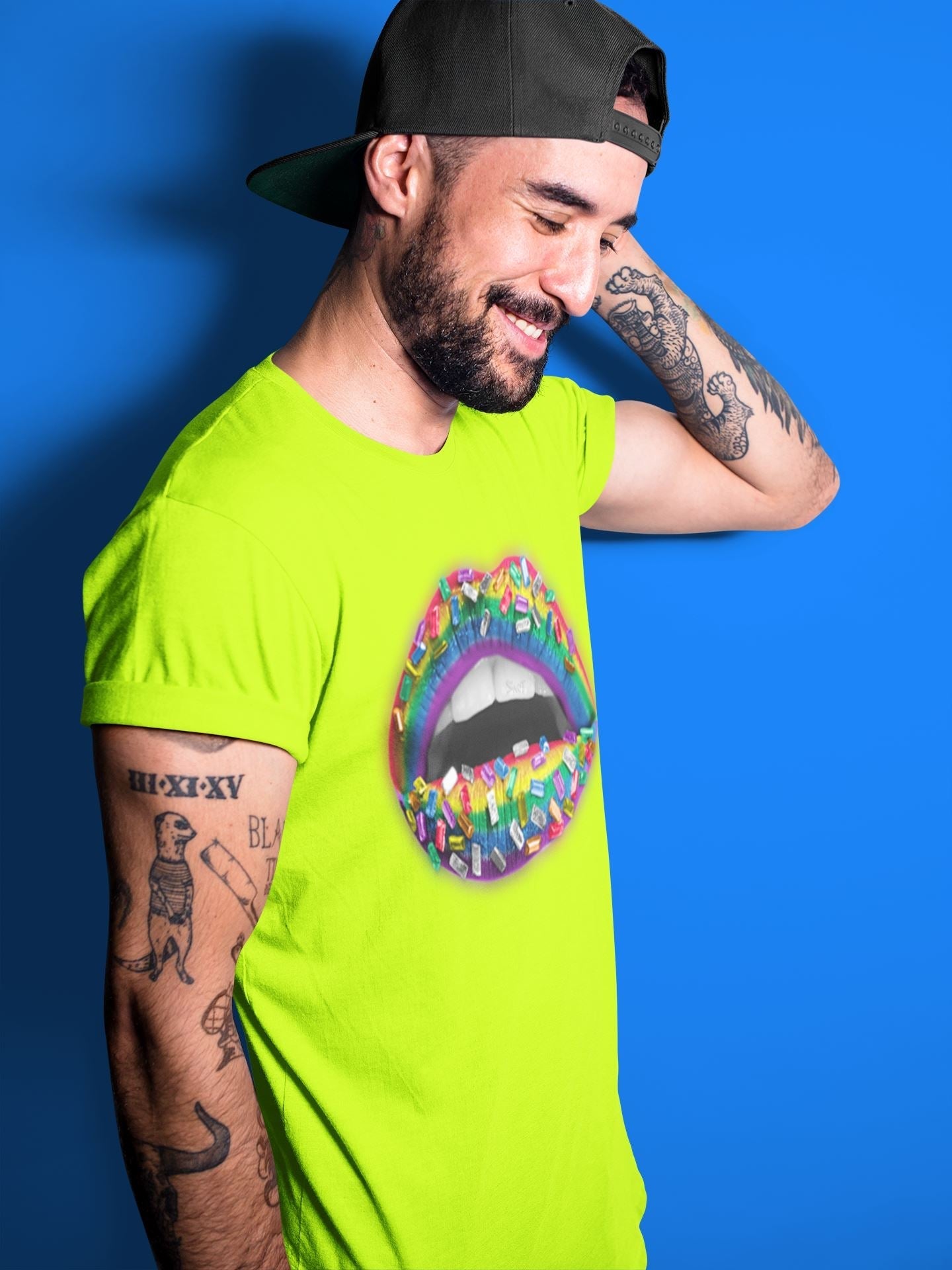 Lips Jewel Unisex Tops - Air Force 1 Betrue