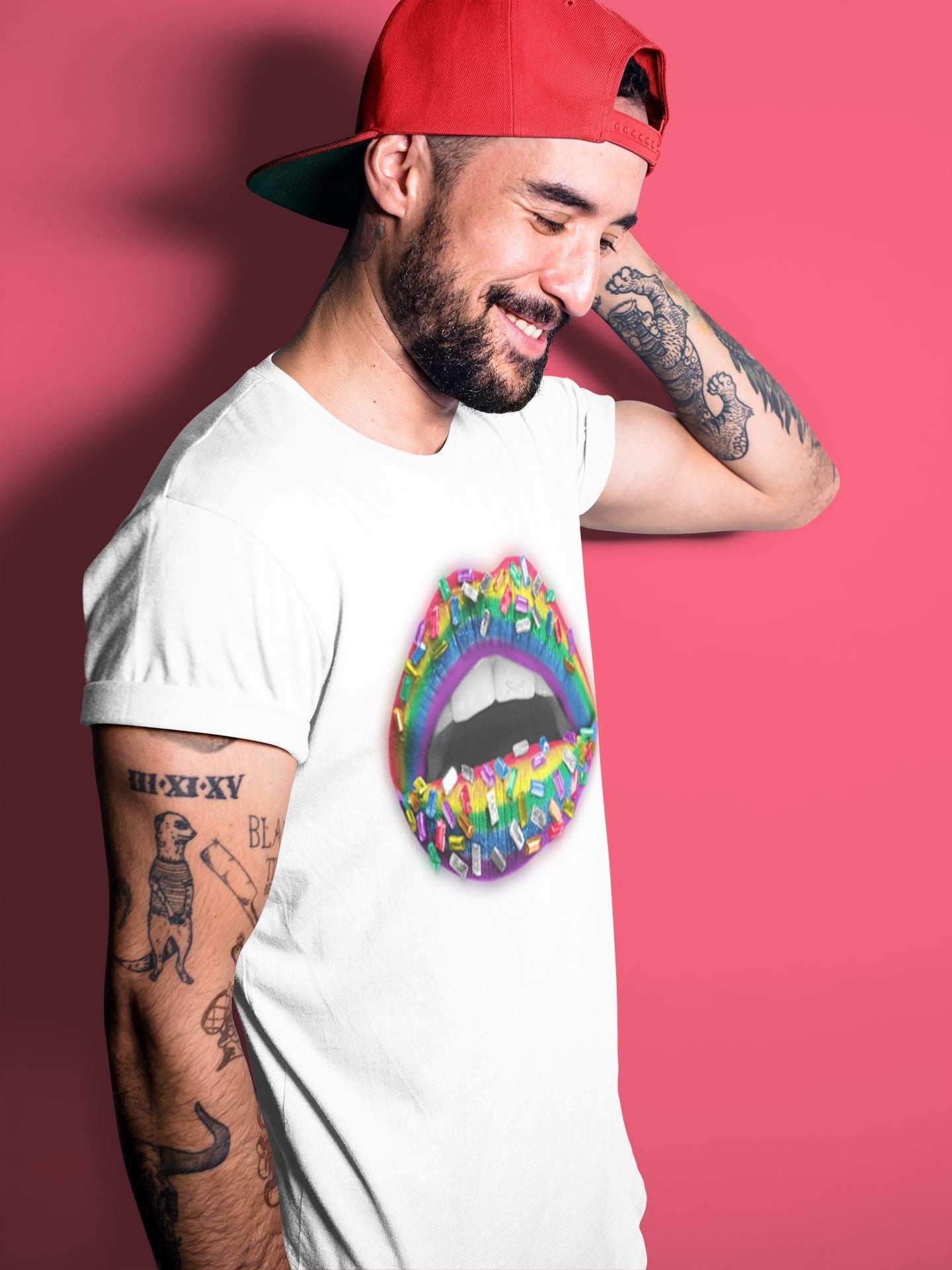 Lips Jewel Unisex Tops - Air Force 1 Betrue