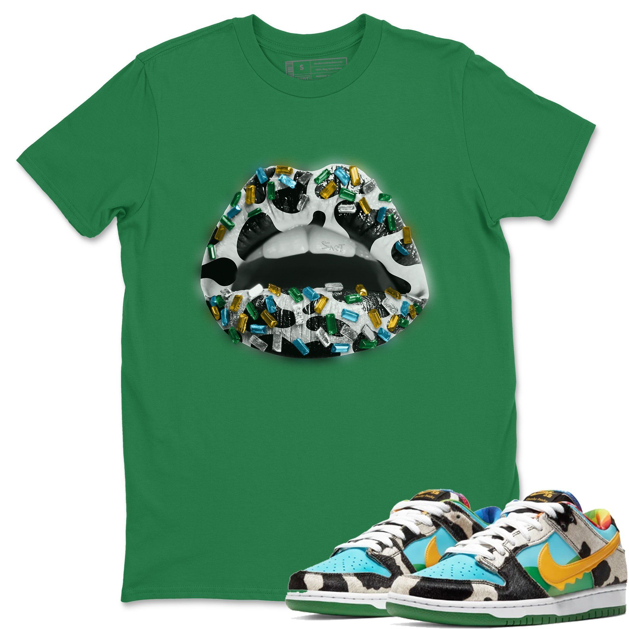 Lips Jewel Unisex Tops - Dunk Chunky Dunky
