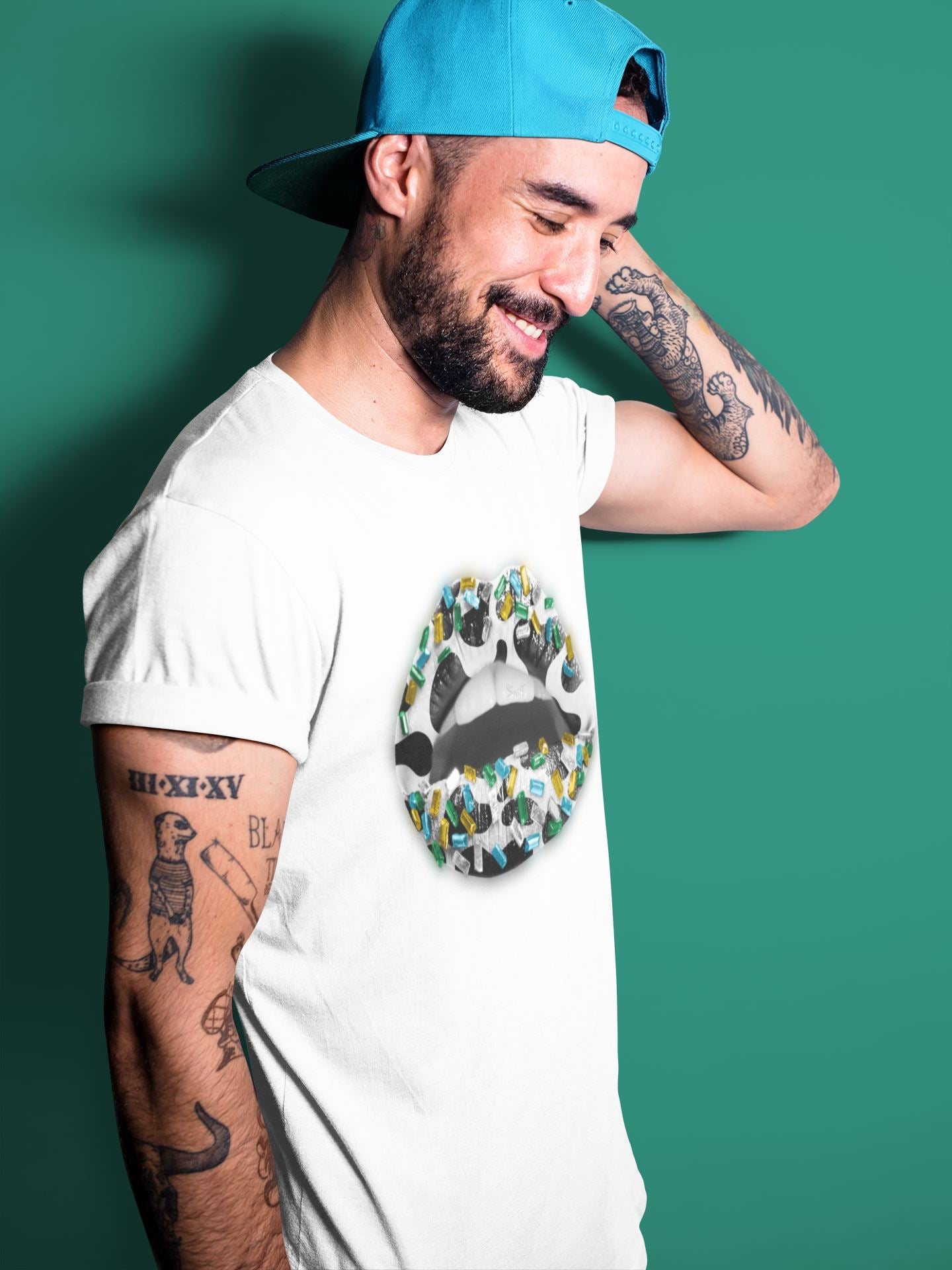 Lips Jewel Unisex Tops - Dunk Chunky Dunky