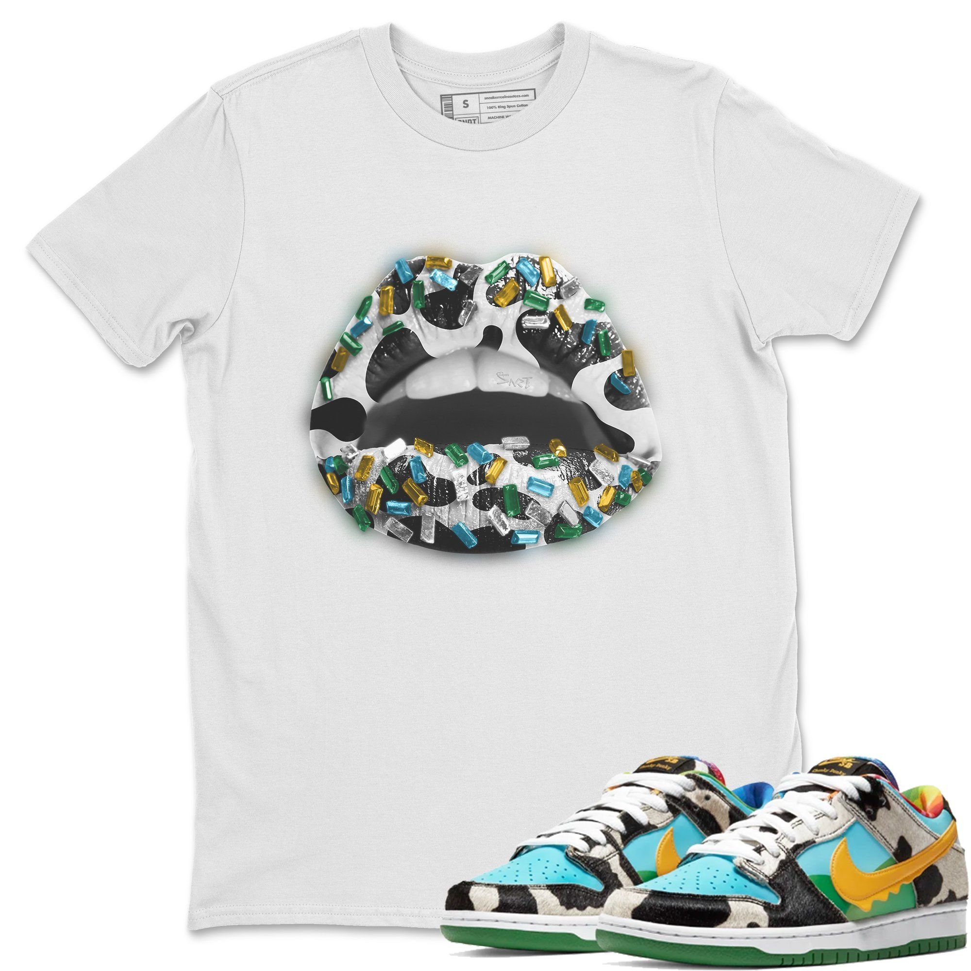 Lips Jewel Unisex Tops - Dunk Chunky Dunky