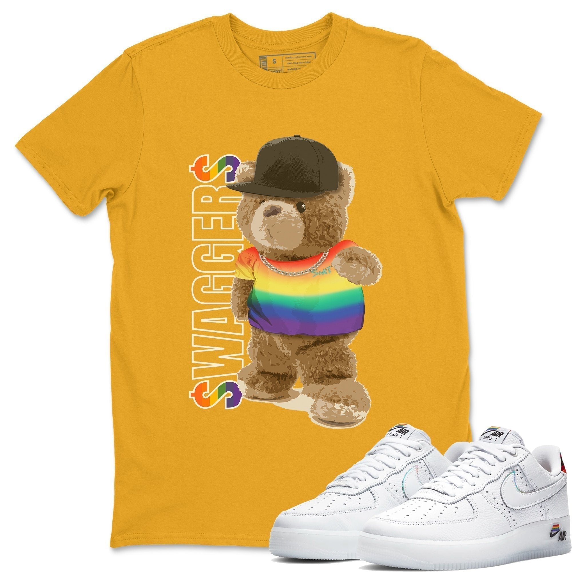 Bear Swaggers Unisex Tops - Air Force 1 Betrue
