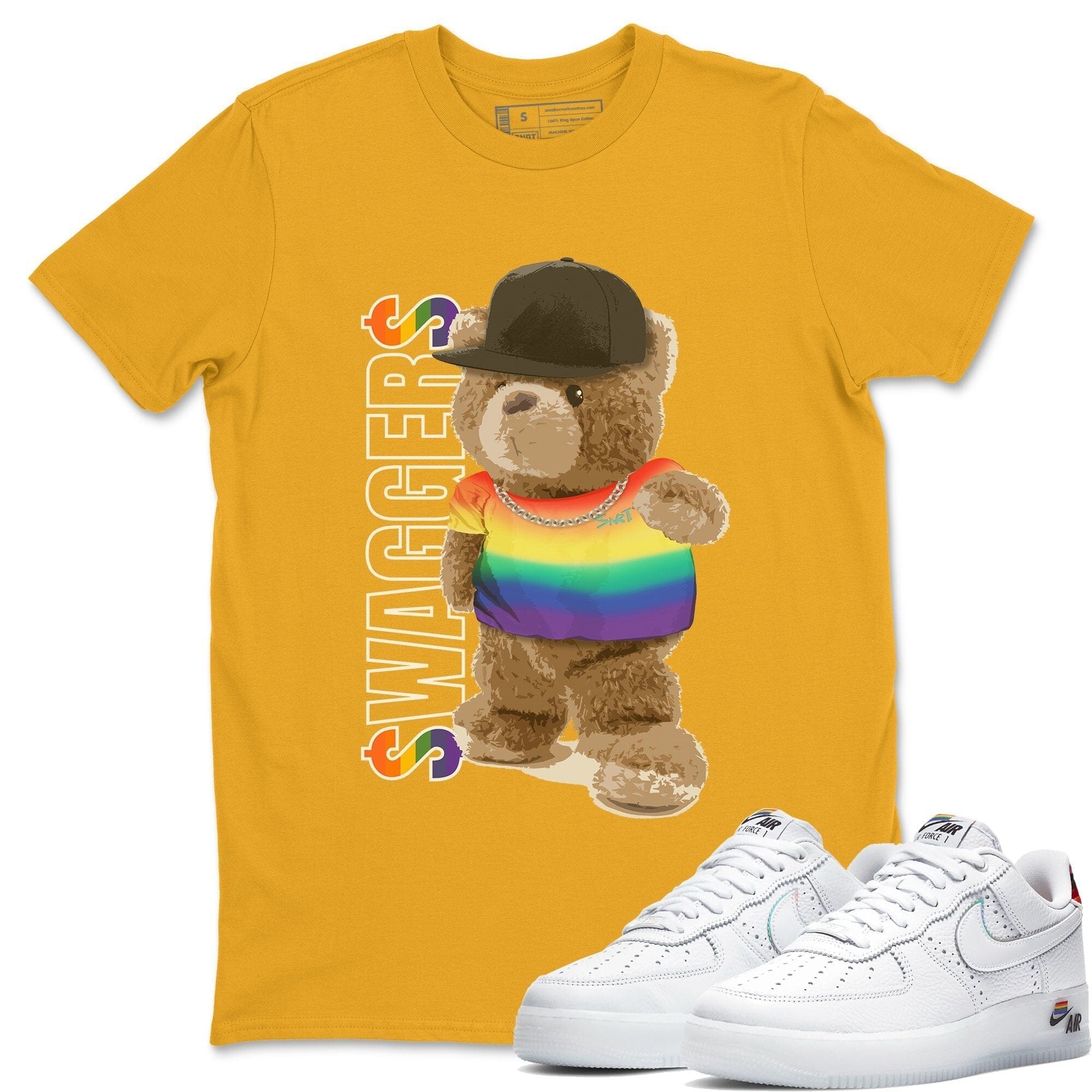 Bear Swaggers Unisex Tops - Air Force 1 Betrue