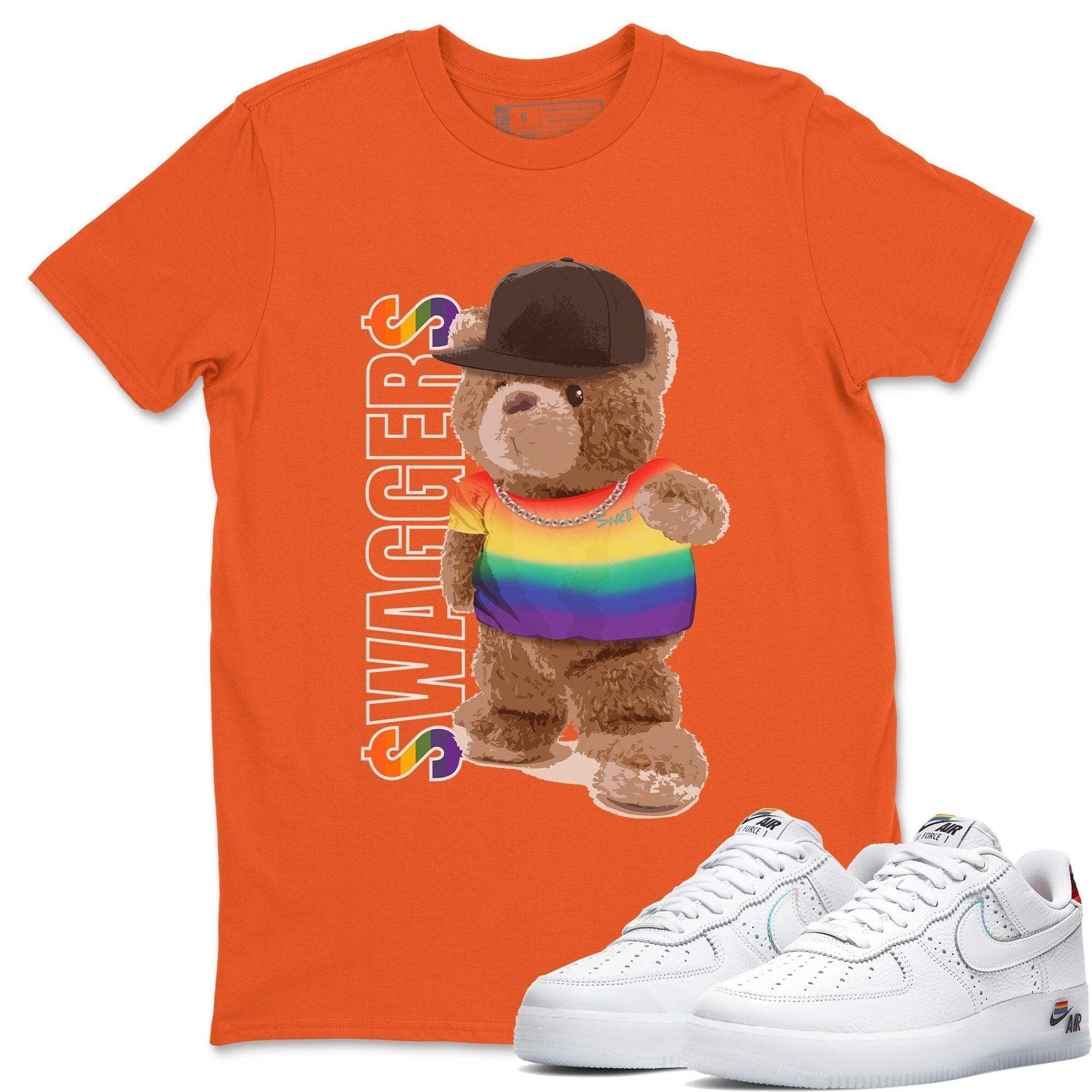 Bear Swaggers Unisex Tops - Air Force 1 Betrue