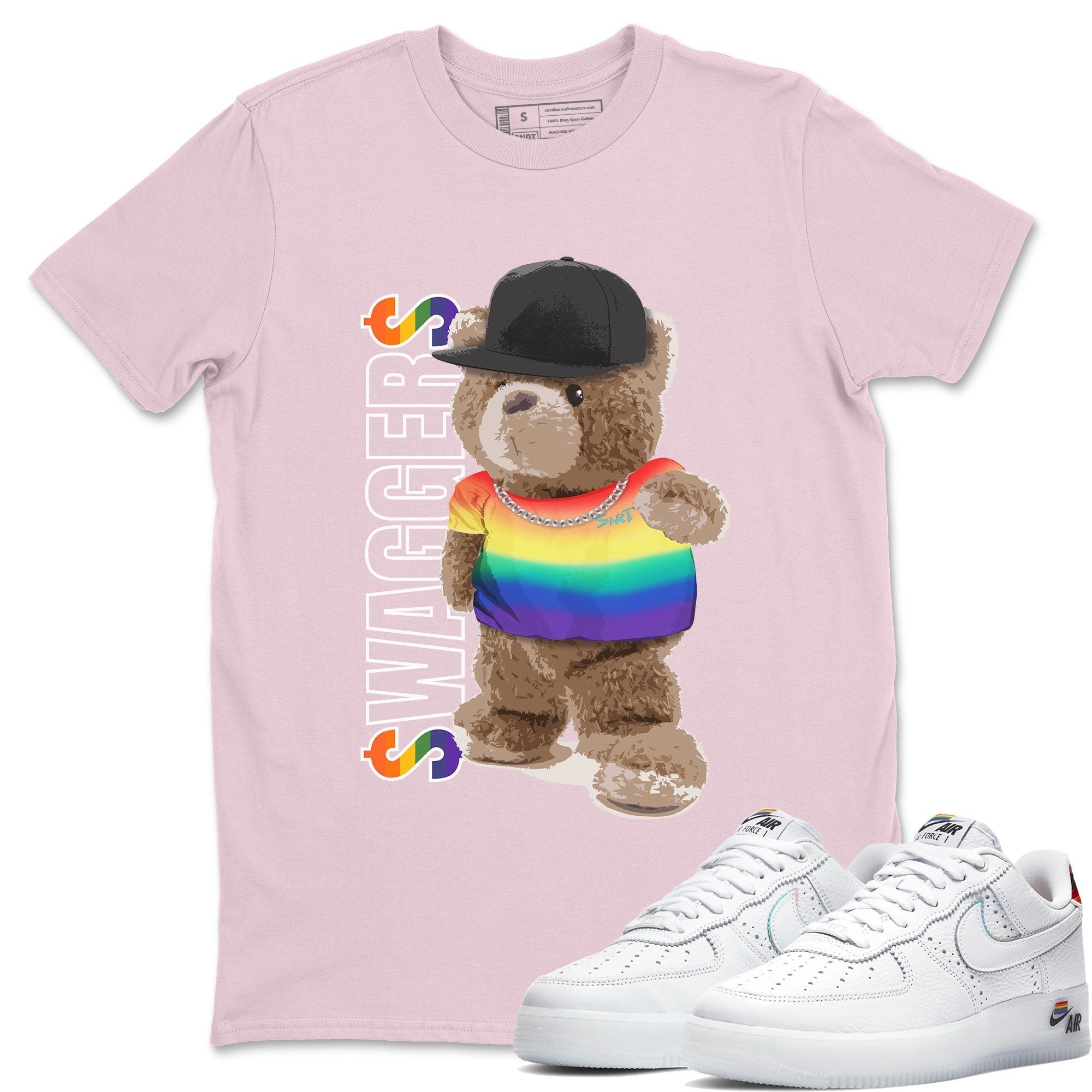 Bear Swaggers Unisex Tops - Air Force 1 Betrue