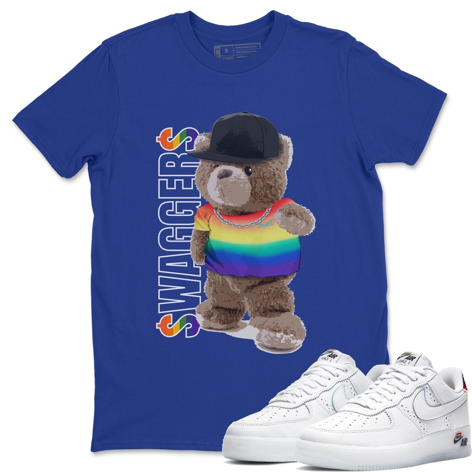 Bear Swaggers Unisex Tops - Air Force 1 Betrue