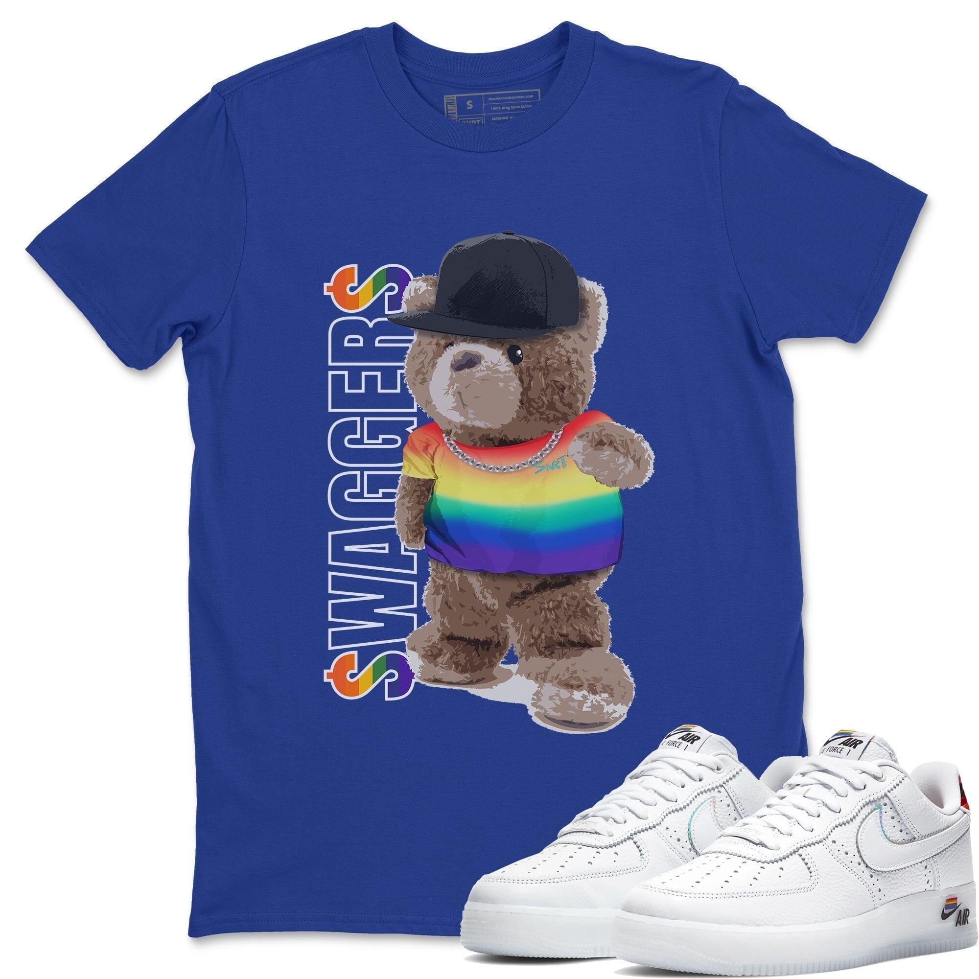 Bear Swaggers Unisex Tops - Air Force 1 Betrue