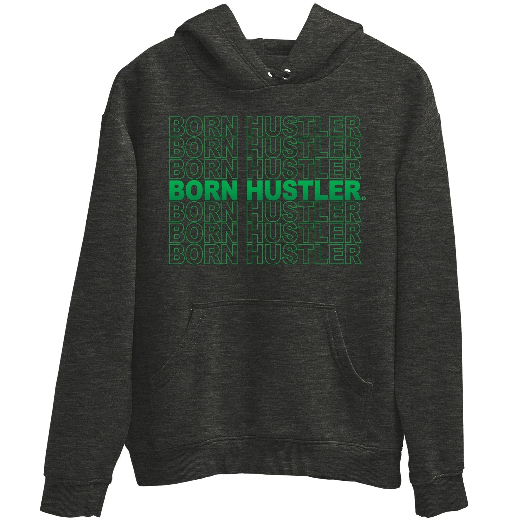 Born Hustler Unisex Tops - Air Jordan 1 Lucky Green