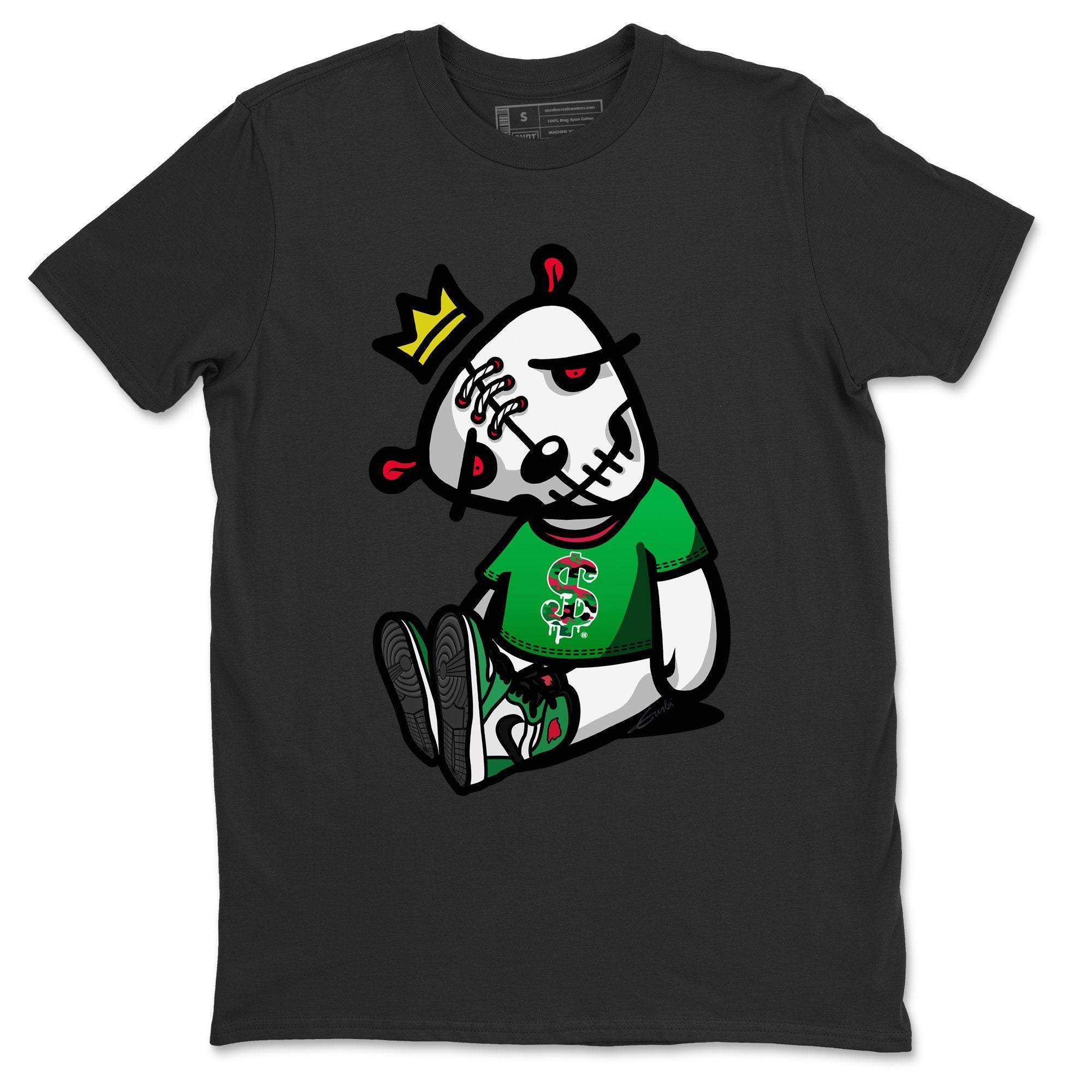 Dead Dolls Unisex Tops - Air Jordan 1 Lucky Green