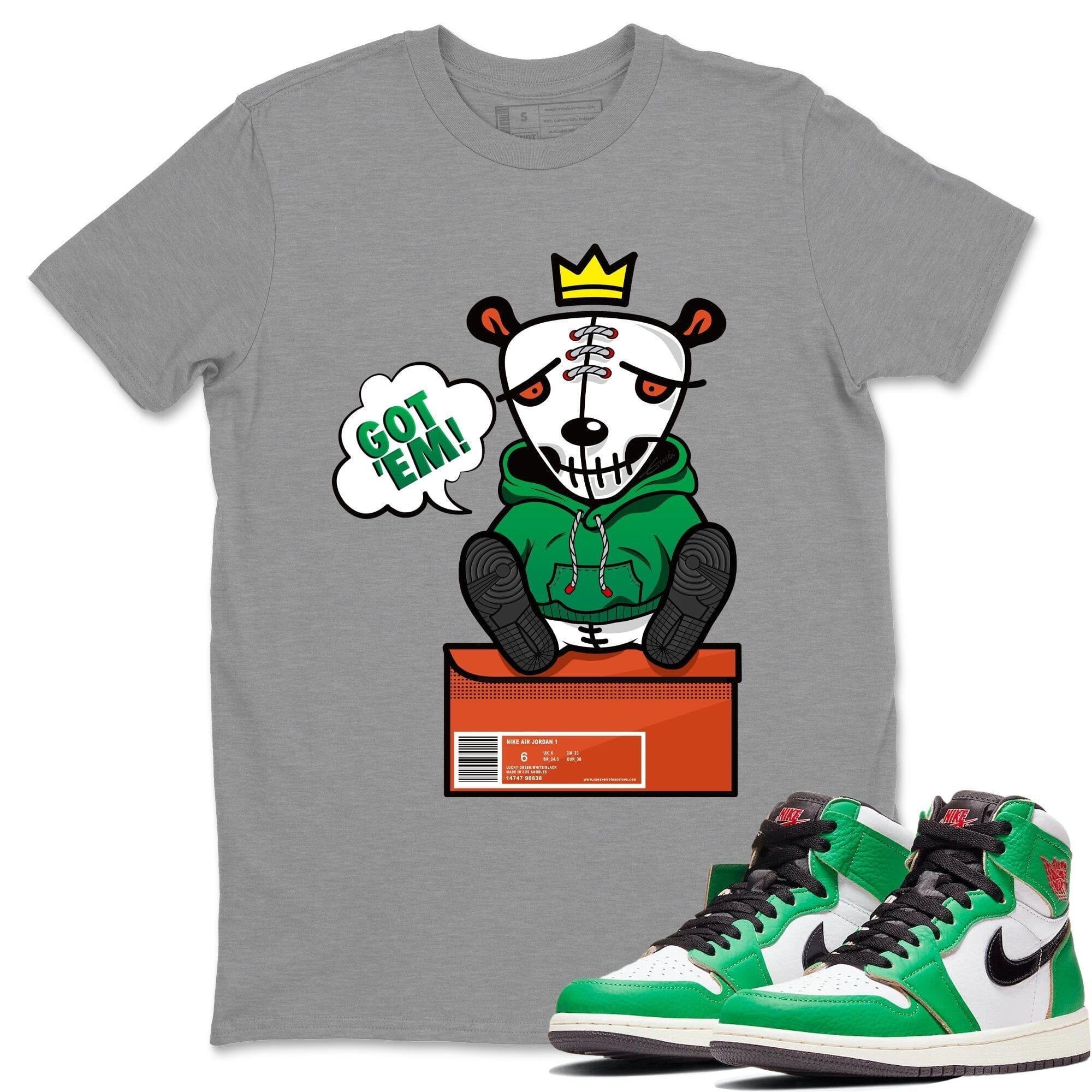 Got Em Unisex Tops - Air Jordan 1 Lucky Green