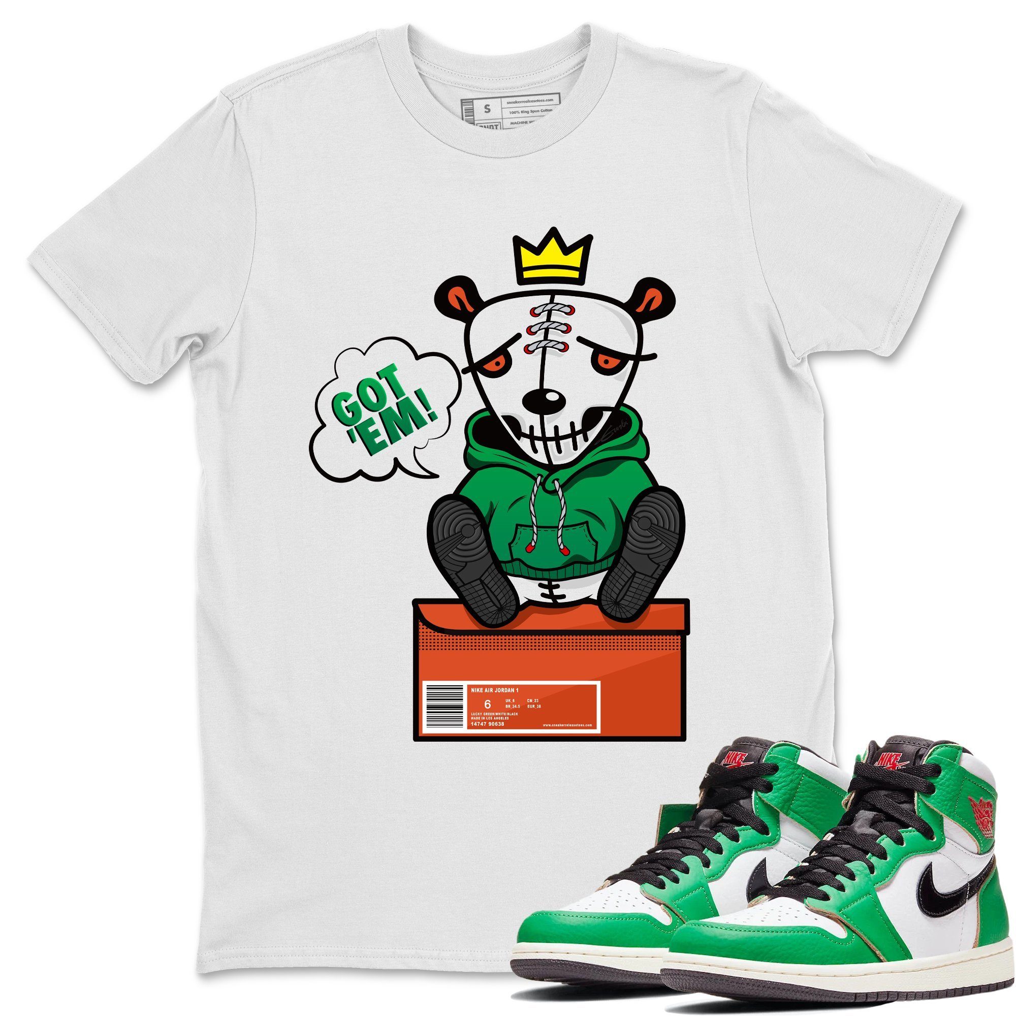 Got Em Unisex Tops - Air Jordan 1 Lucky Green
