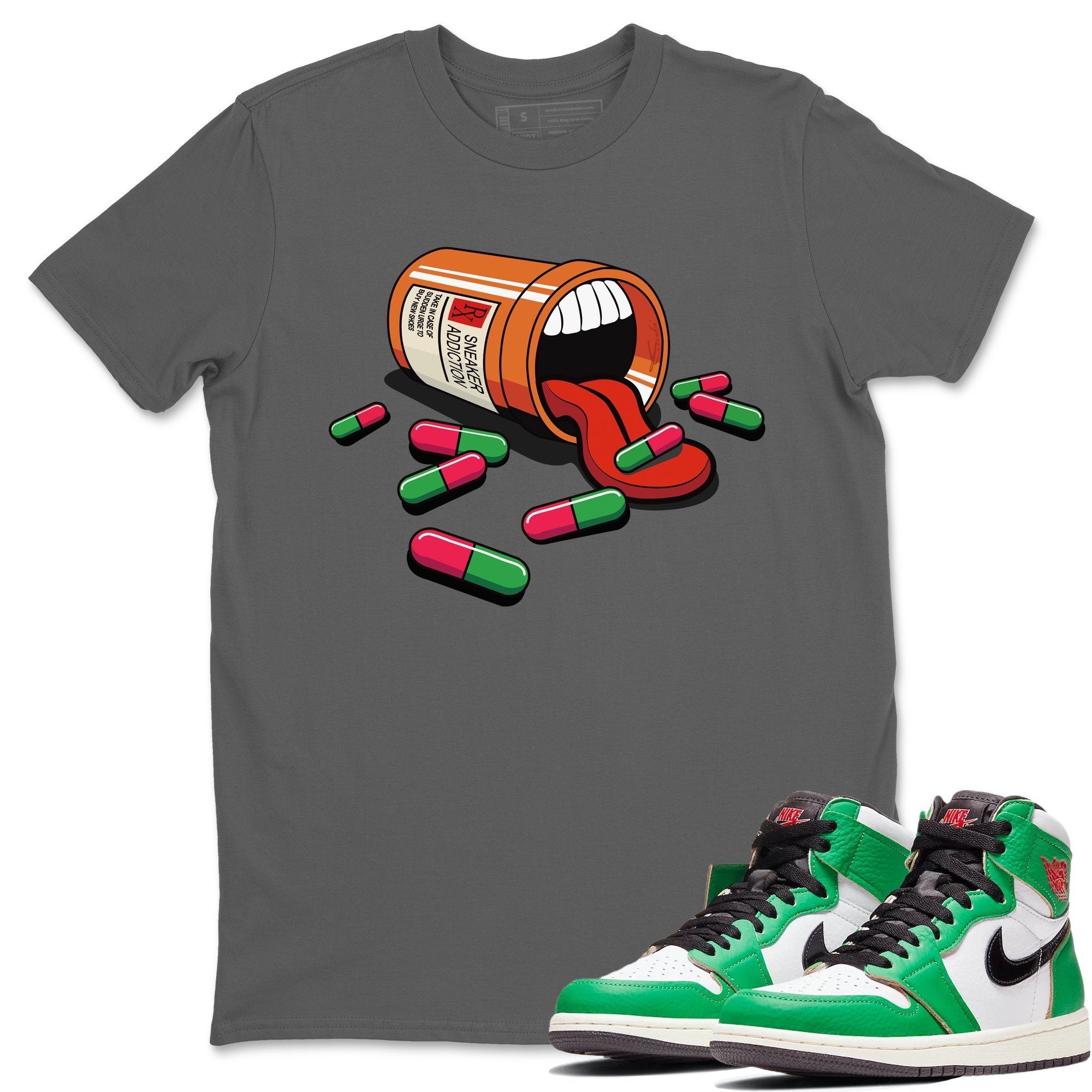 snkmatch Addiction Unisex Tops - Air Jordan 1 Lucky Green