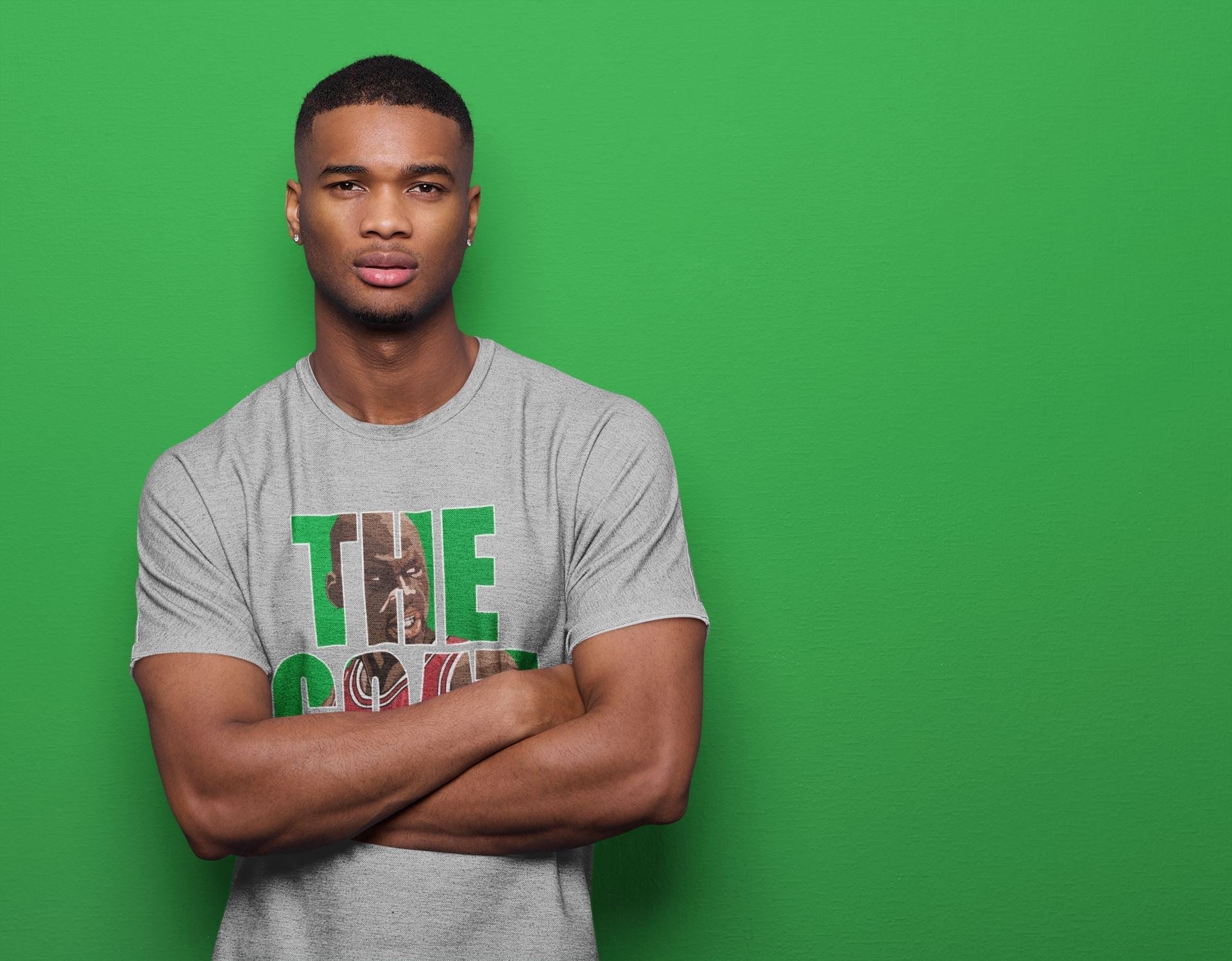 The Goat Unisex Tops - Air Jordan 1 Lucky Green