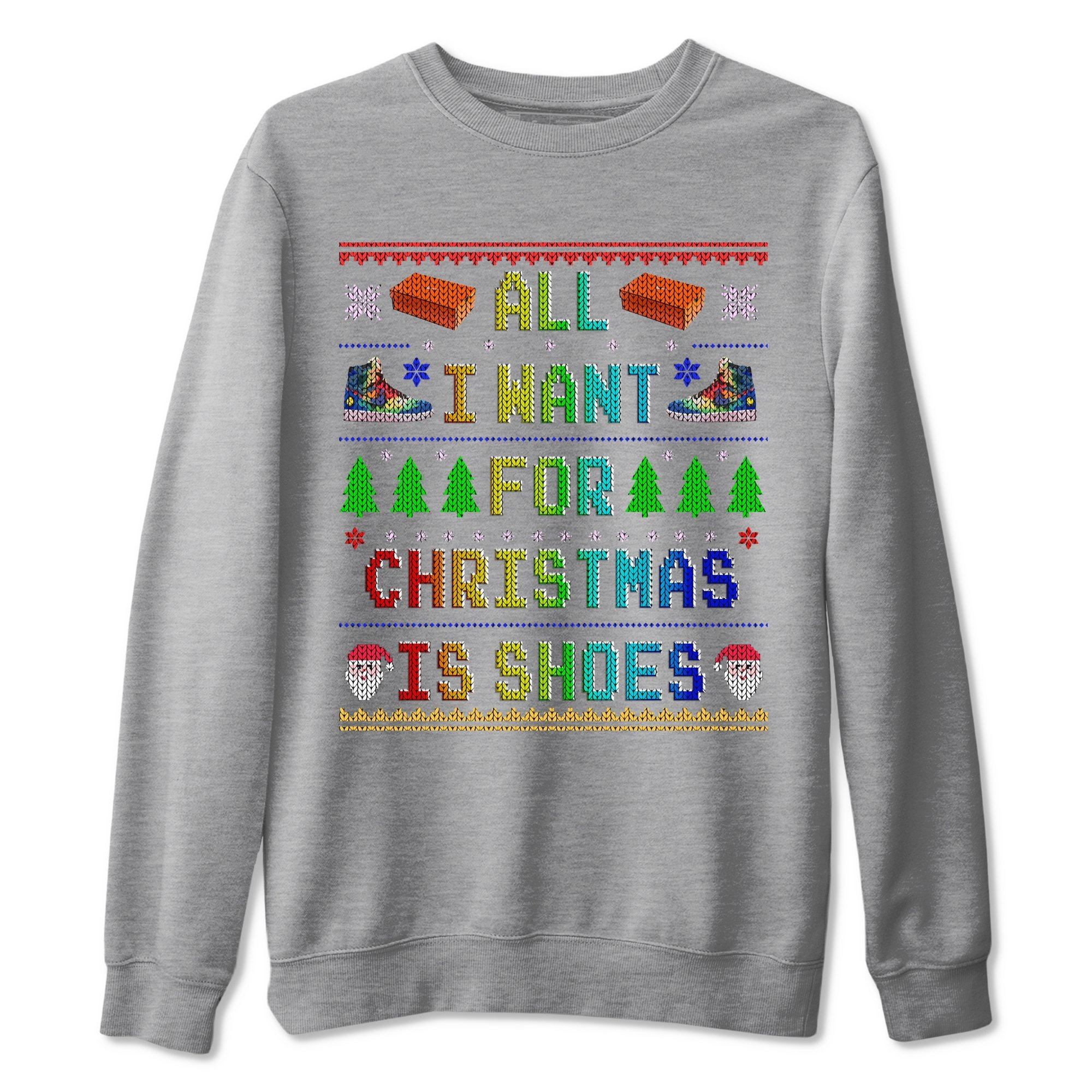 All I Want For Christmas Is Shoes Unisex Tops - Air Jordan 1 J Balvin