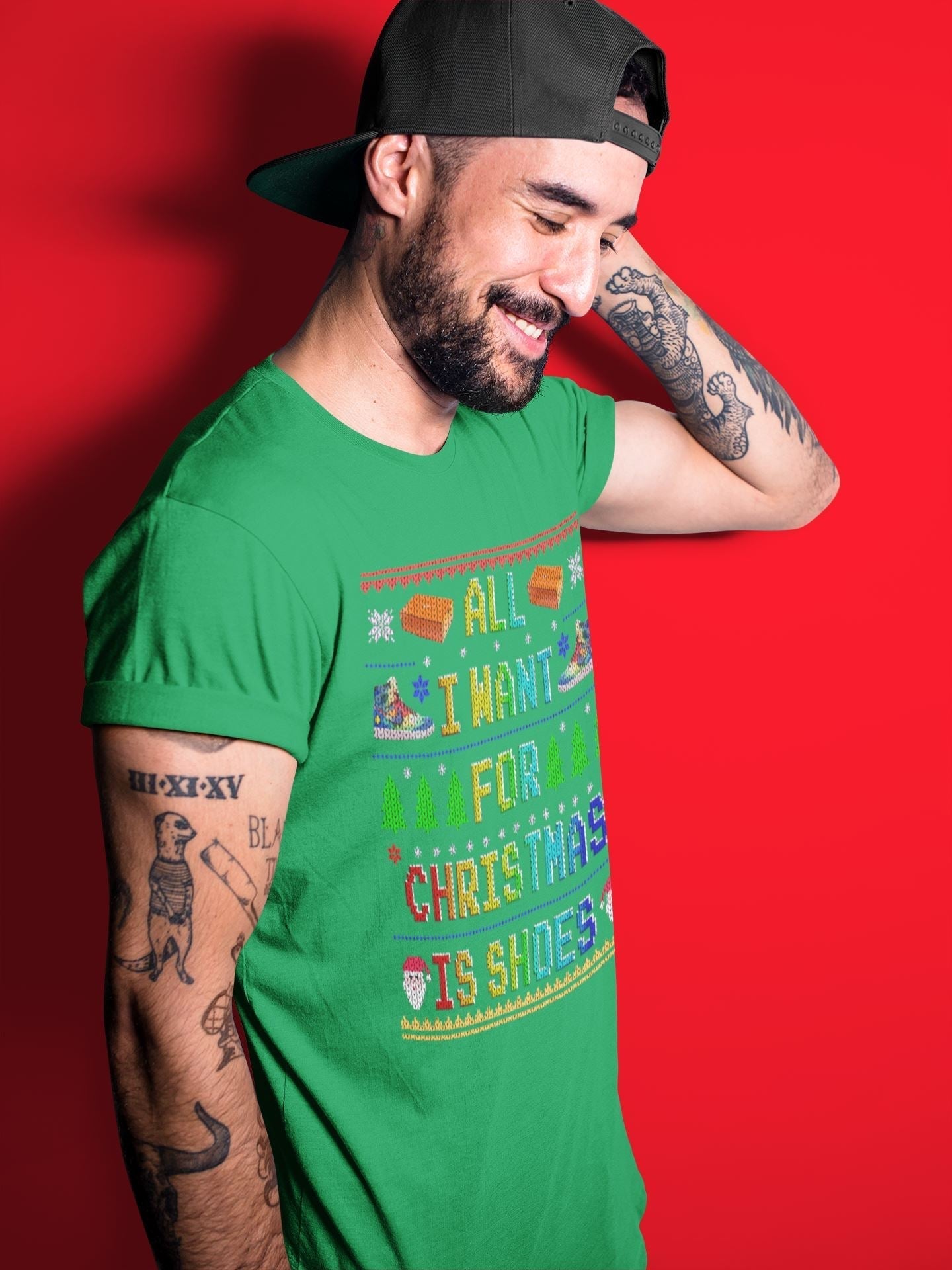 All I Want For Christmas Is Shoes Unisex Tops - Air Jordan 1 J Balvin