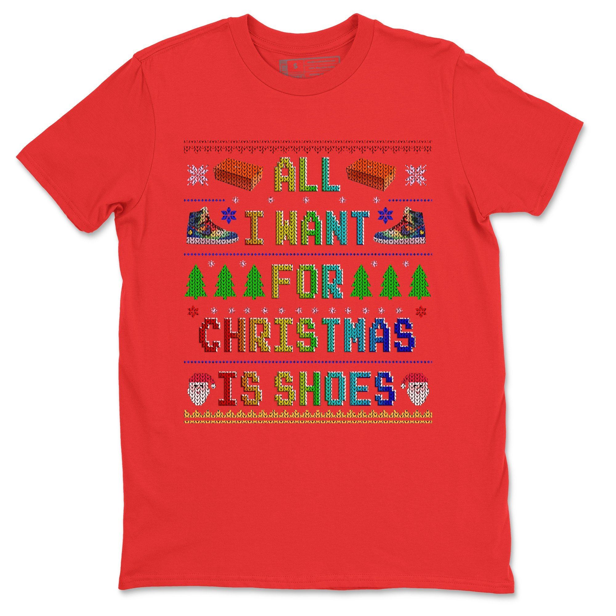 All I Want For Christmas Is Shoes Unisex Tops - Air Jordan 1 J Balvin