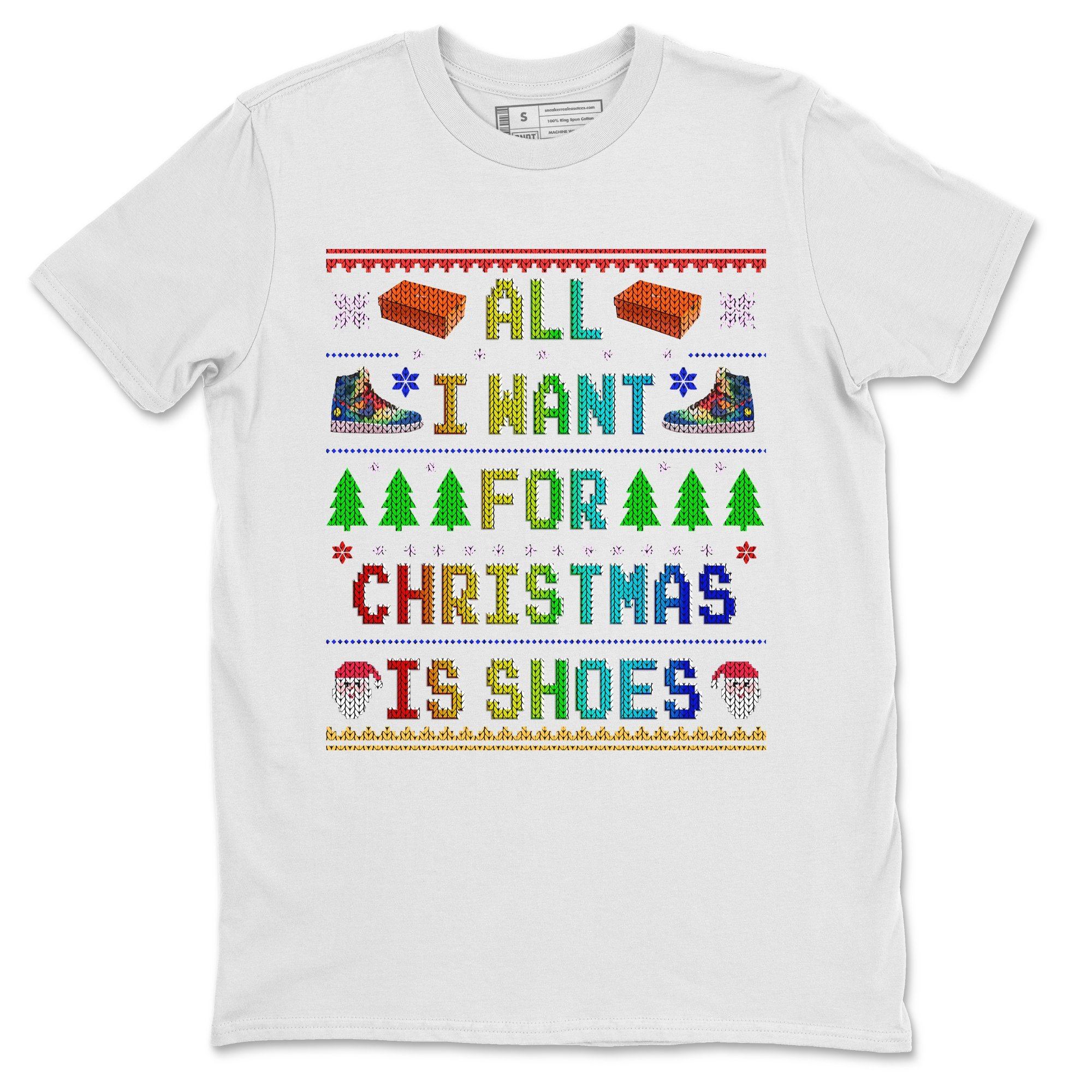 All I Want For Christmas Is Shoes Unisex Tops - Air Jordan 1 J Balvin