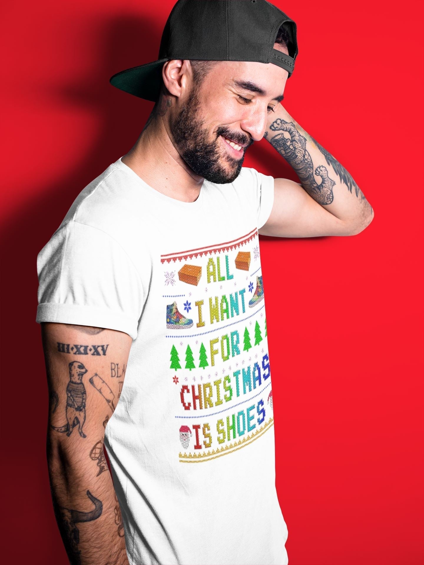 All I Want For Christmas Is Shoes Unisex Tops - Air Jordan 1 J Balvin