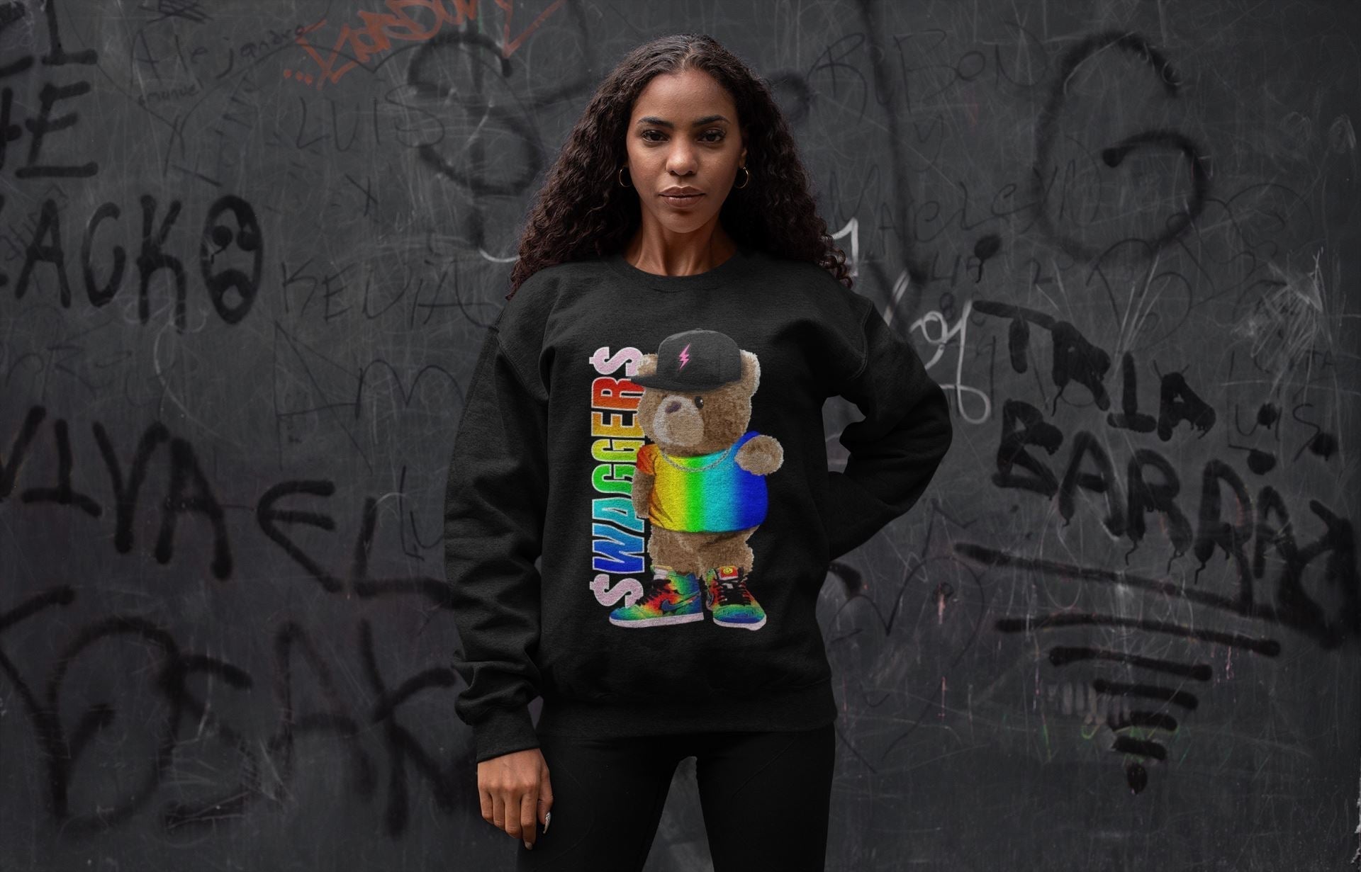 Bear Swaggers Unisex Tops - Air Jordan 1 J Balvin