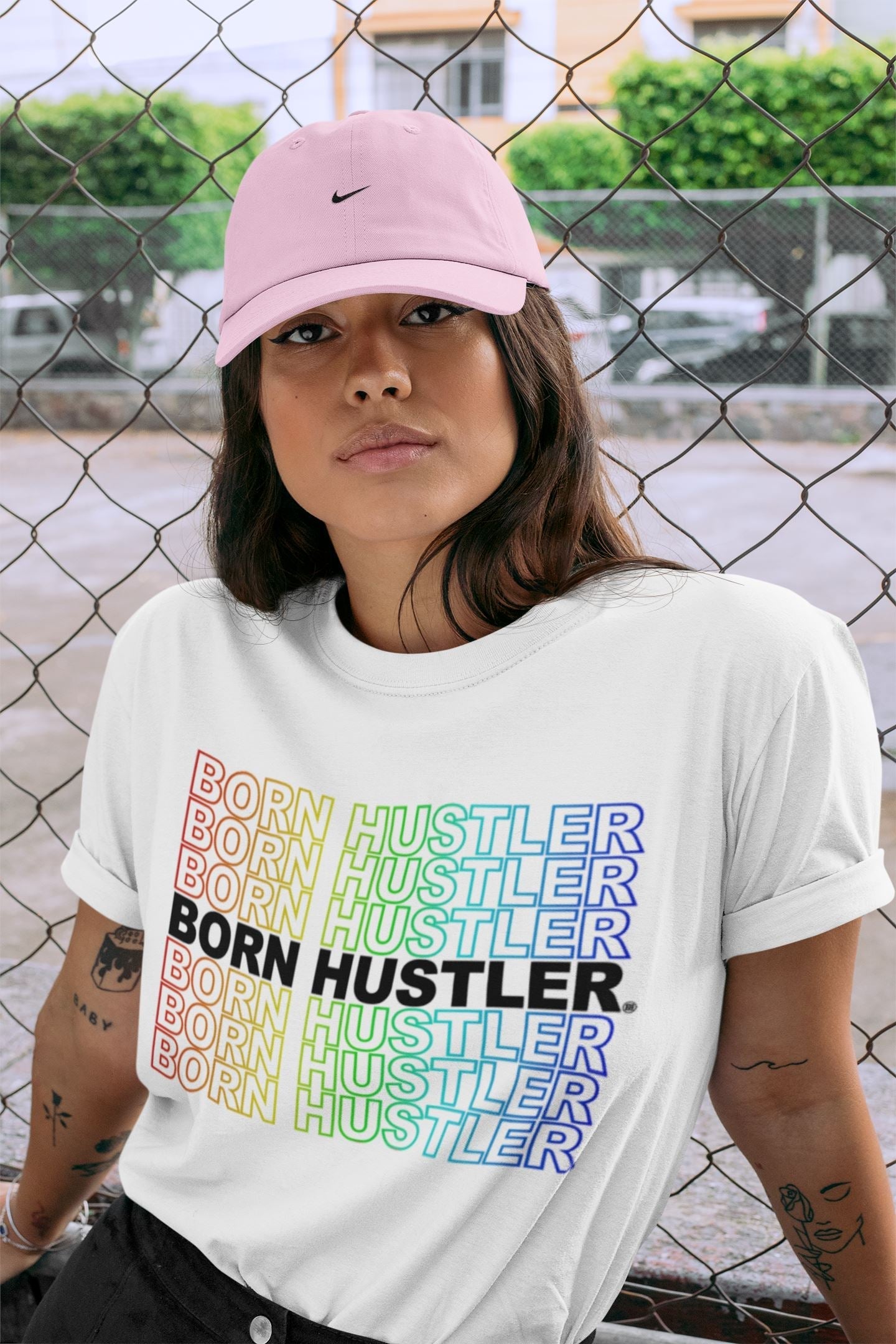 Born Hustler Unisex Tops - Air Jordan 1 J Balvin