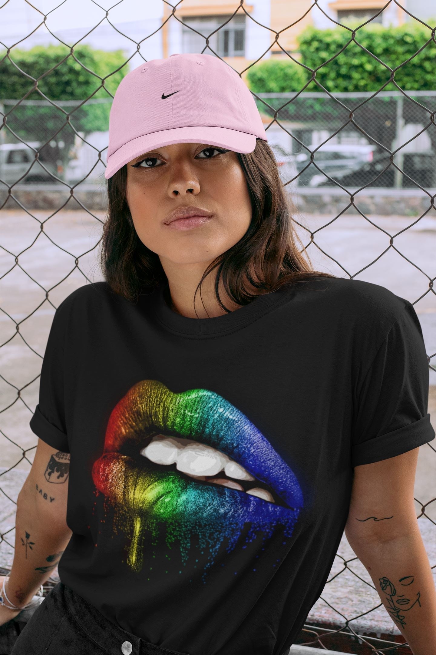 Dripping Lips Unisex Tops - Air Jordan 1 J Balvin