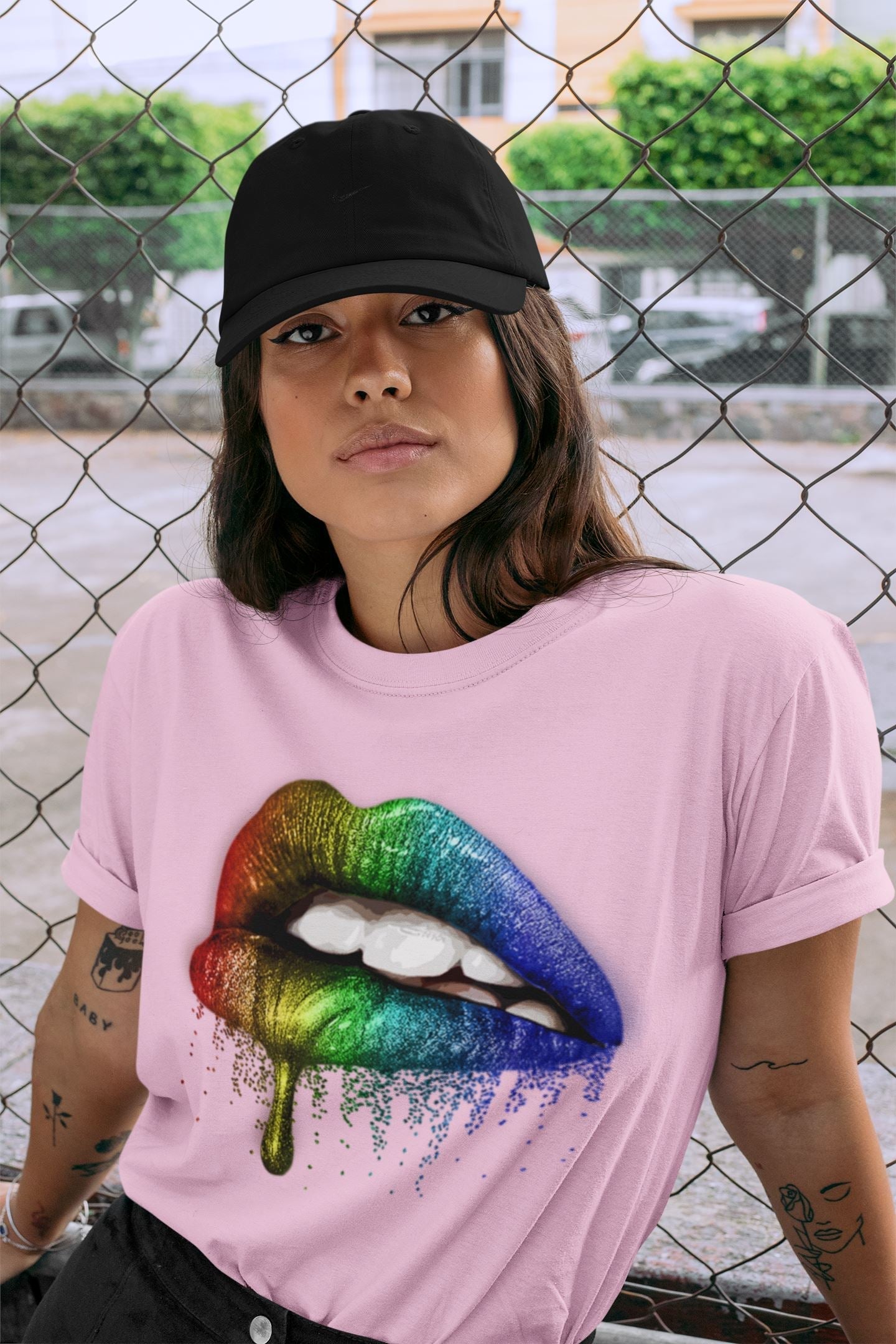 Dripping Lips Unisex Tops - Air Jordan 1 J Balvin
