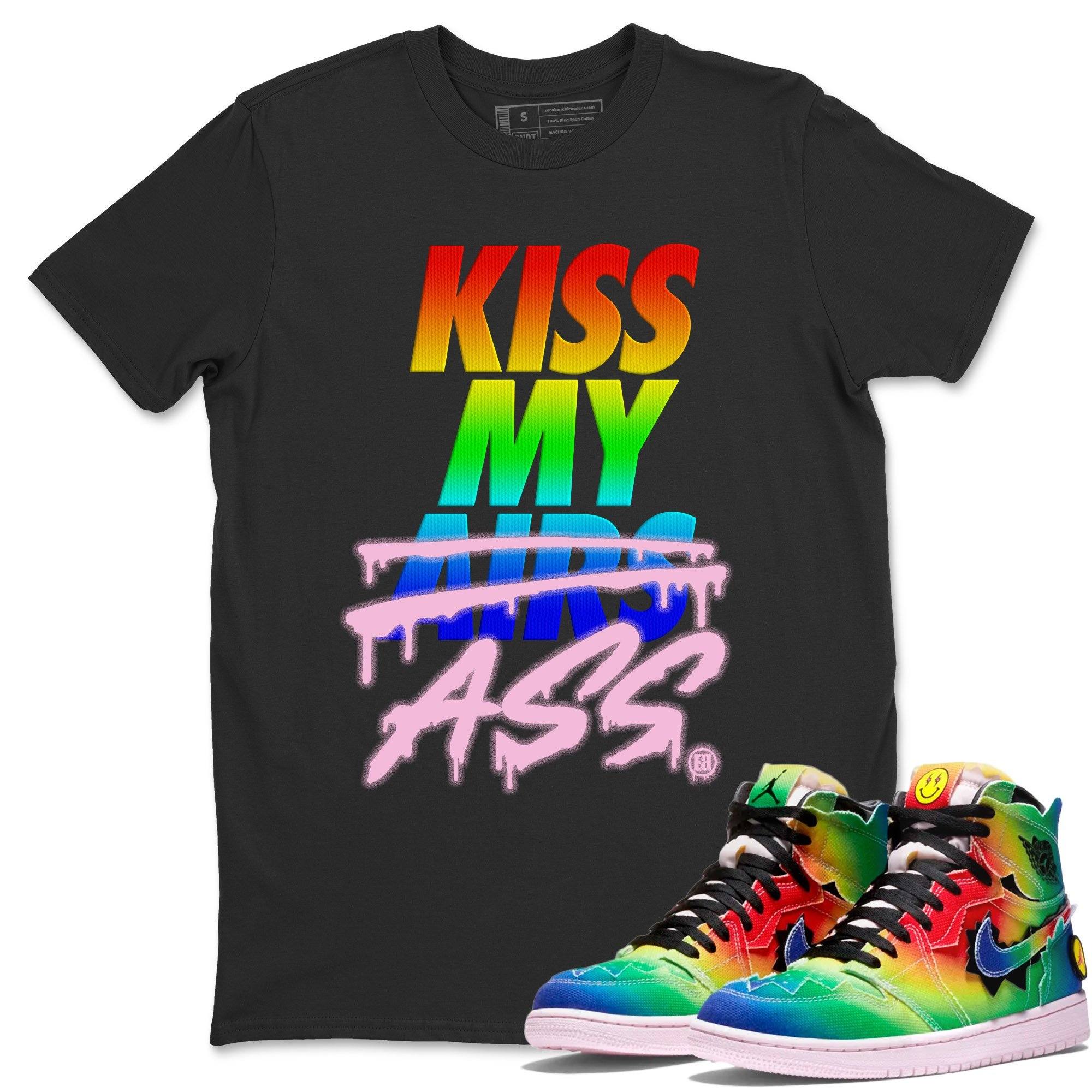 Kiss My Ass Unisex Tops - Air Jordan 1 J Balvin