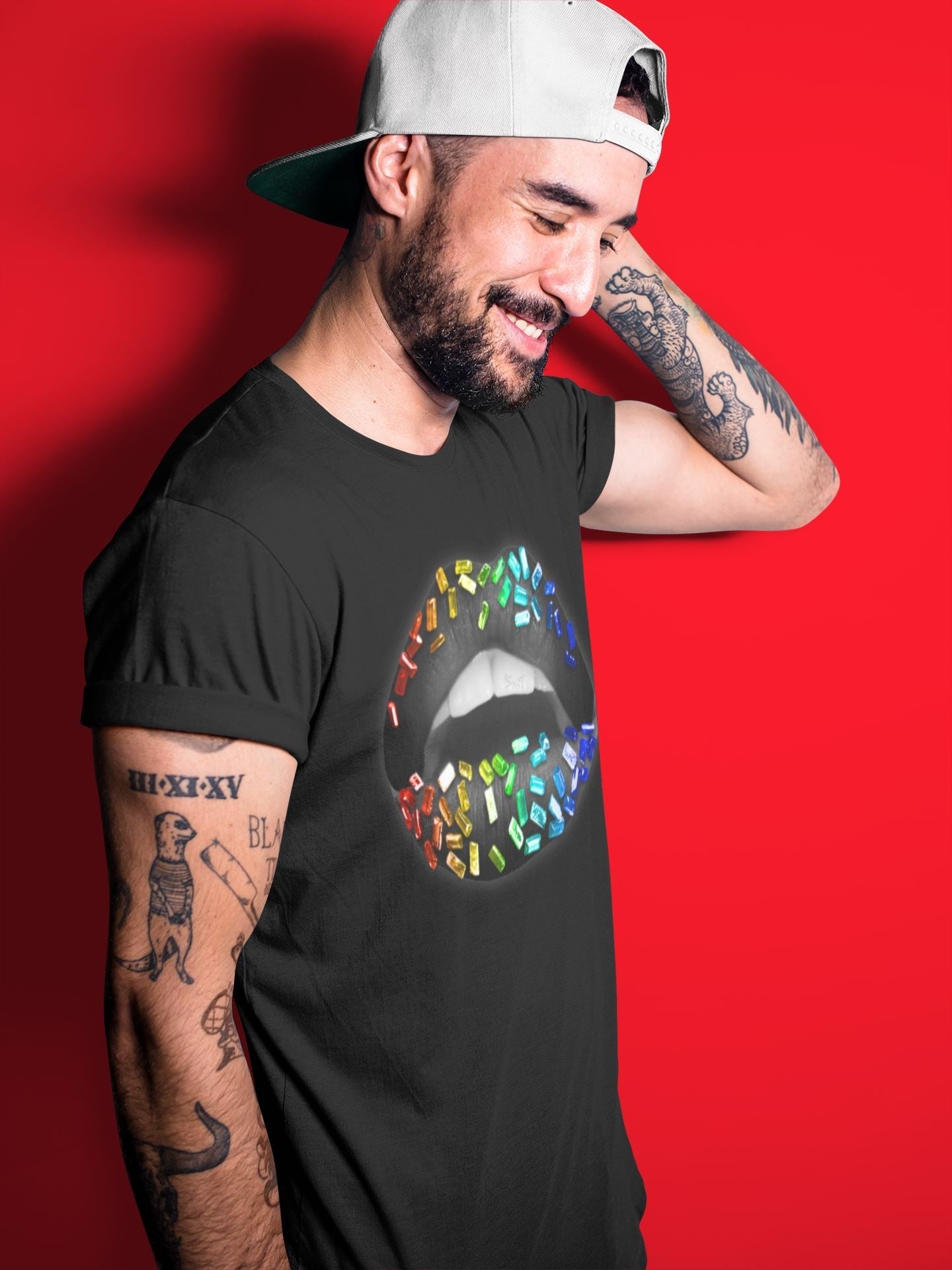 Lips Jewel Unisex Tops - Air Jordan 1 J Balvin