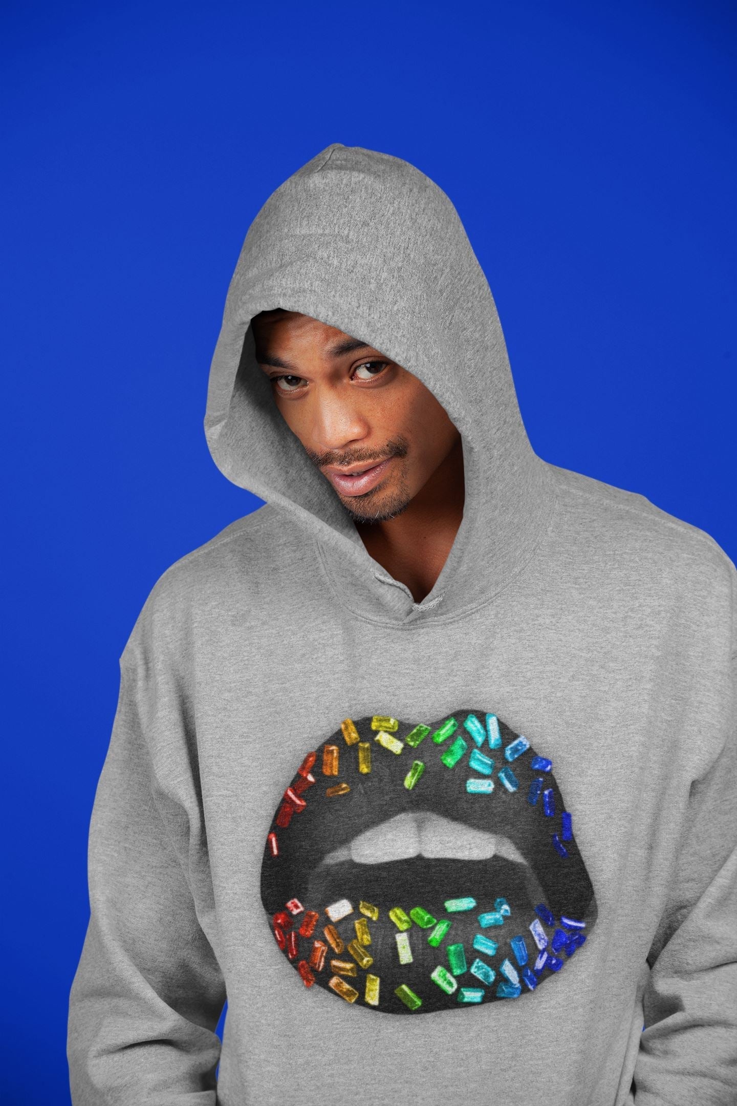 Lips Jewel Unisex Tops - Air Jordan 1 J Balvin