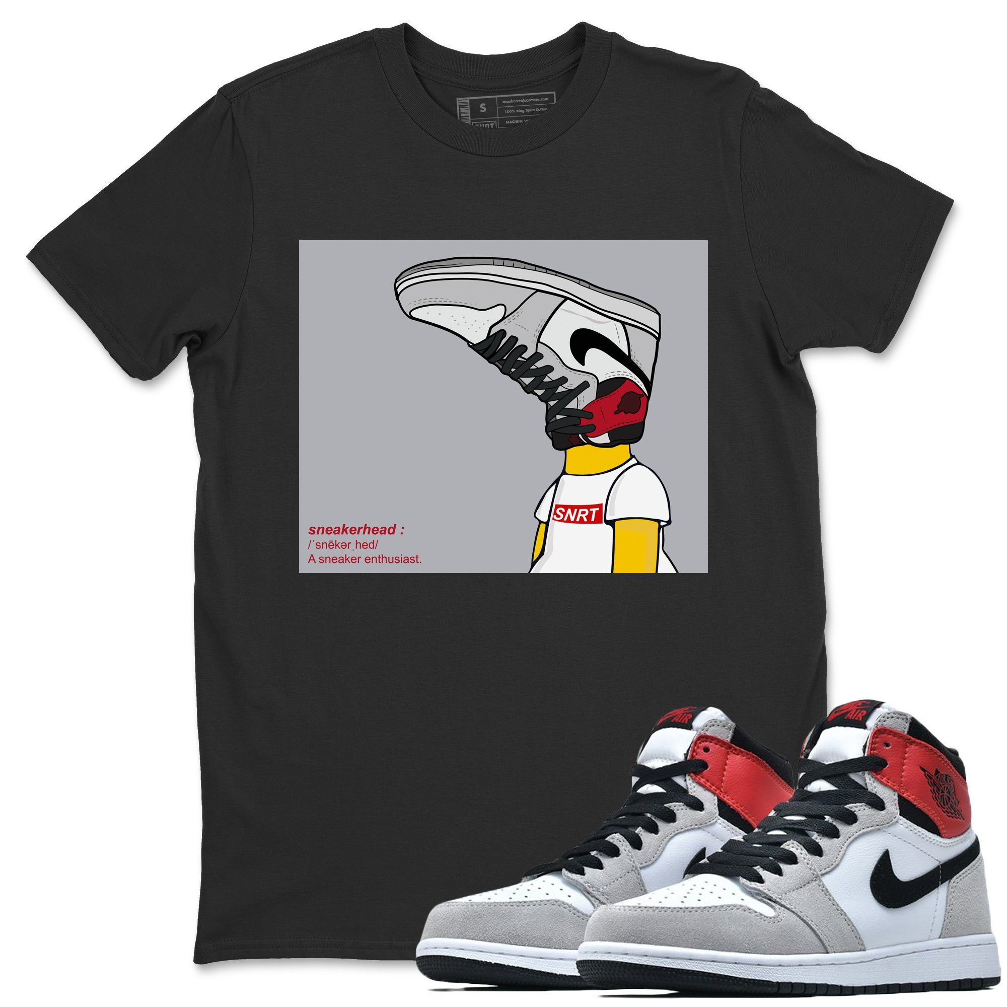 snkmatch Unisex Tops - Air Jordan 1 Smoke Grey
