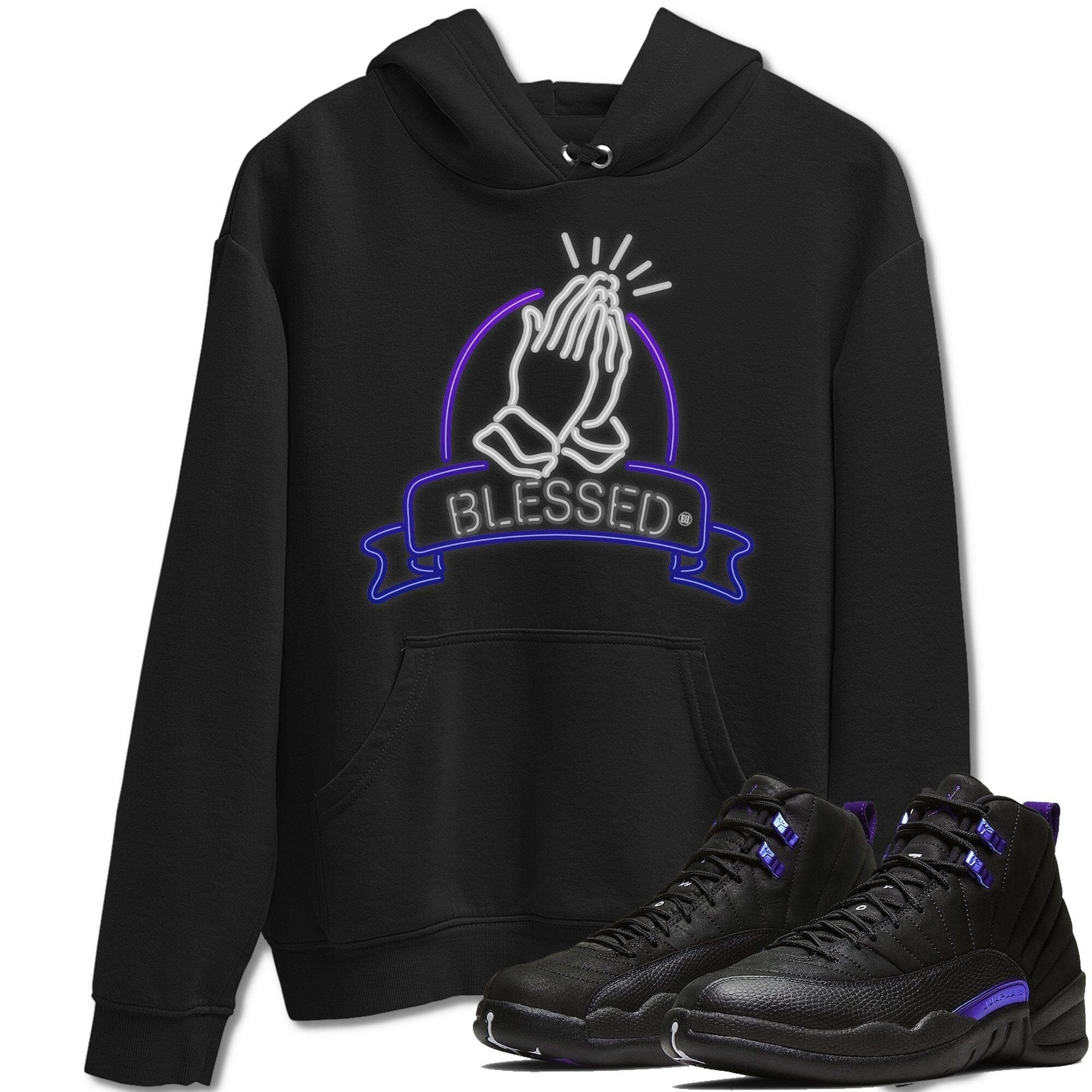 Blessed Unisex Tops - Air Jordan 12 Dark Concord