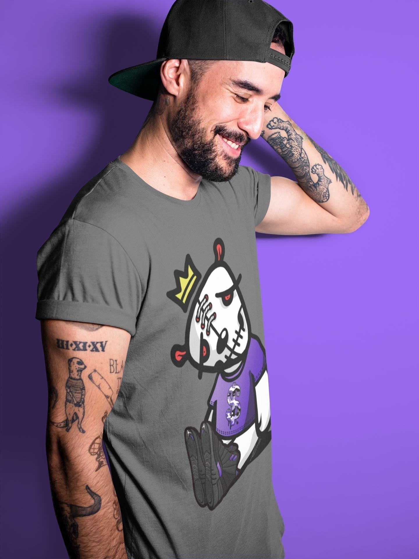 Dead Dolls Unisex Tops - Air Jordan 12 Dark Concord