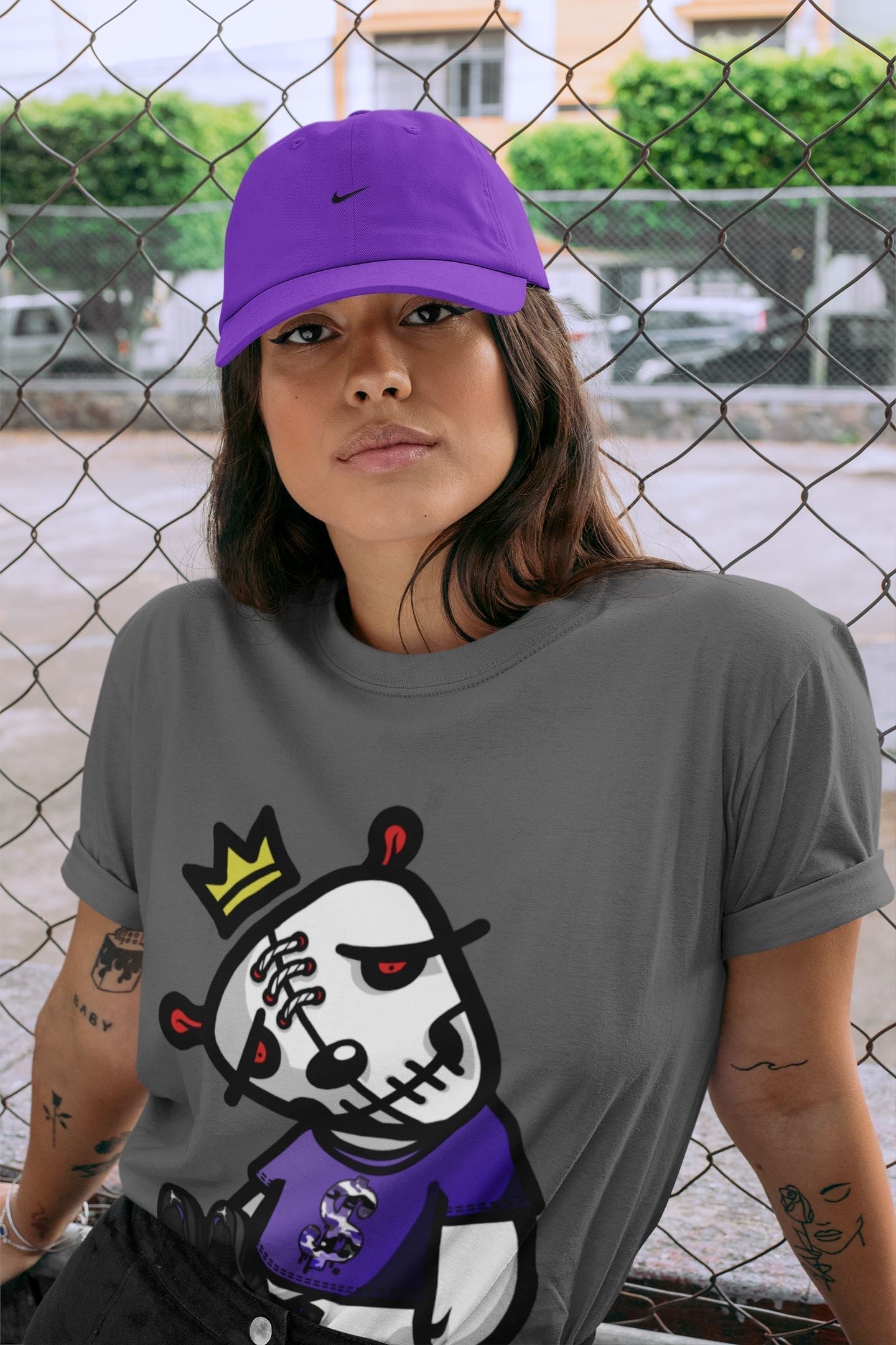 Dead Dolls Unisex Tops - Air Jordan 12 Dark Concord