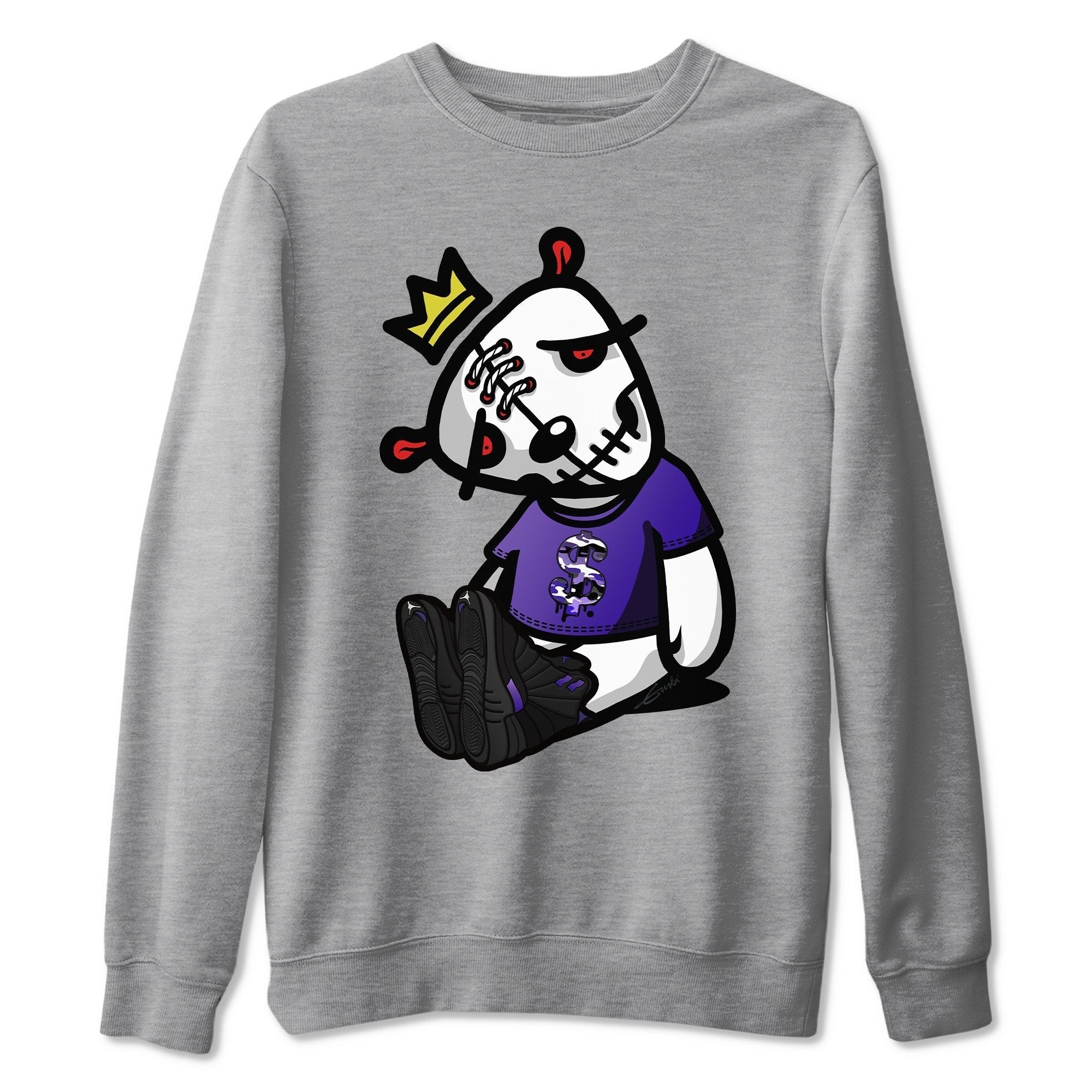 Dead Dolls Unisex Tops - Air Jordan 12 Dark Concord