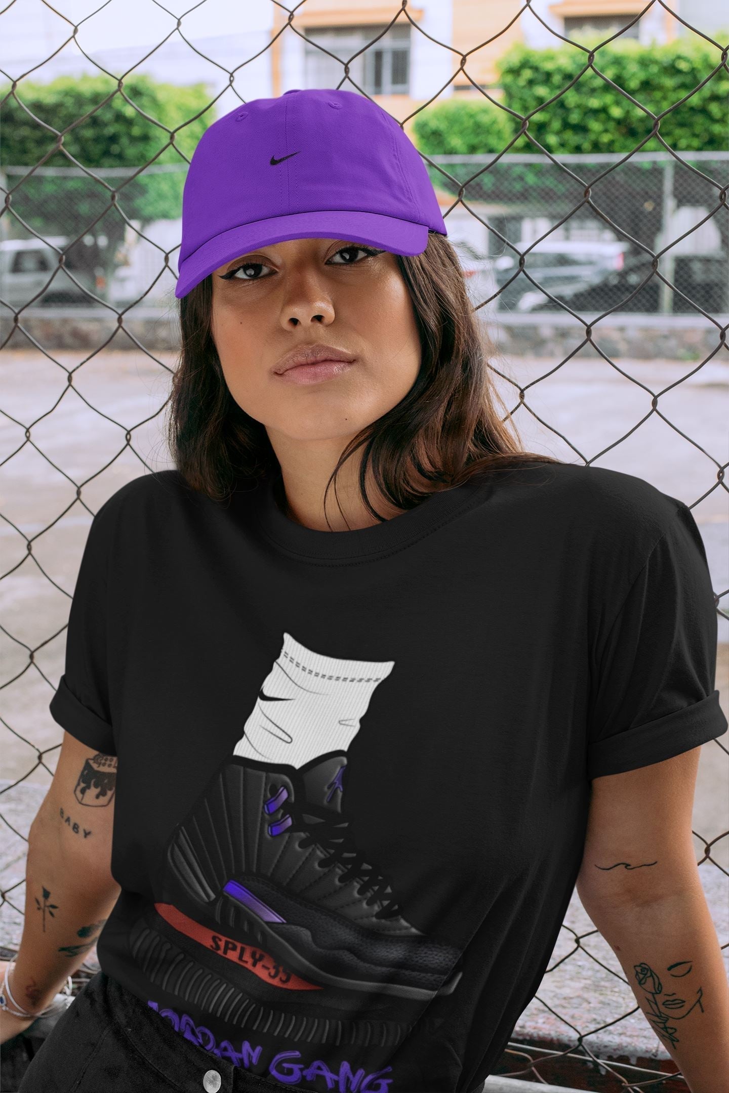 Air Jordan Gang Unisex Tops - Air Jordan 12 Dark Concord