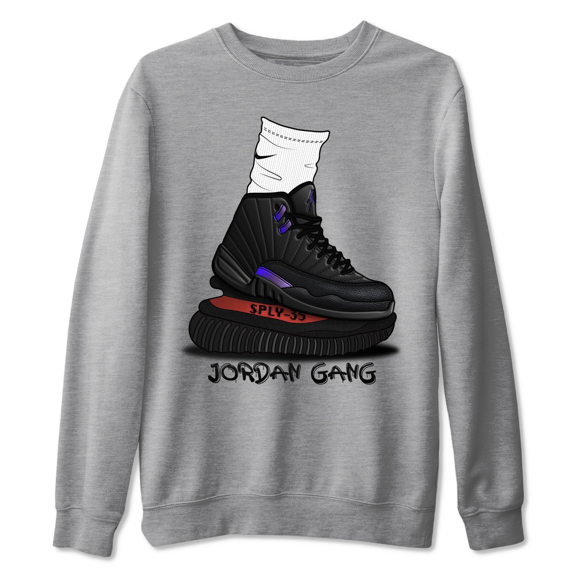 Air Jordan Gang Unisex Tops - Air Jordan 12 Dark Concord