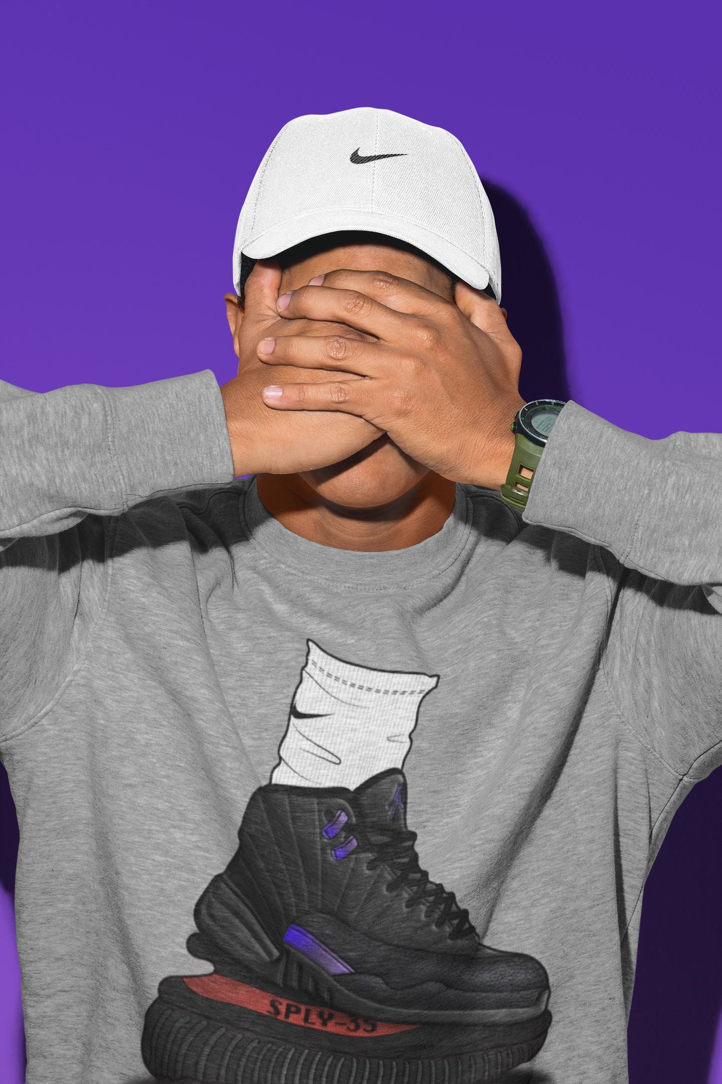 Air Jordan Gang Unisex Tops - Air Jordan 12 Dark Concord