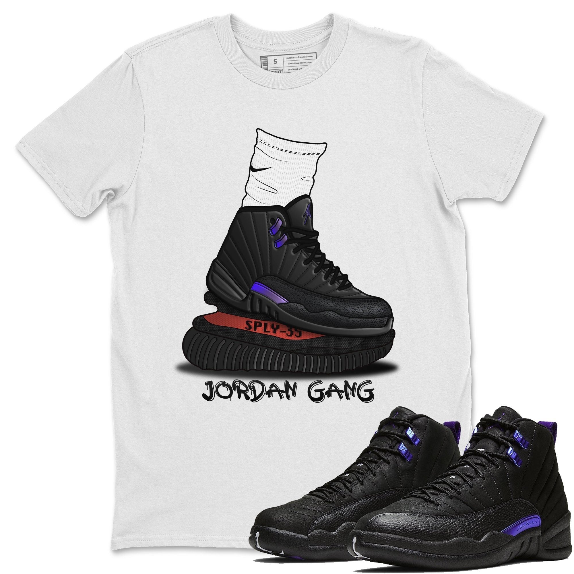 Air Jordan Gang Unisex Tops - Air Jordan 12 Dark Concord