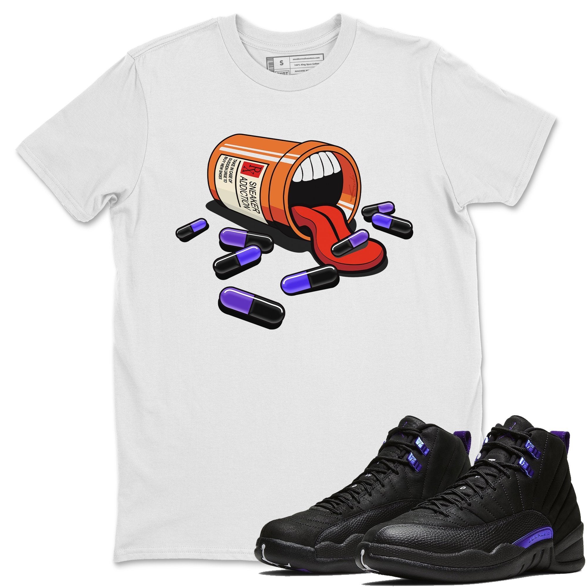 snkmatch Addiction Unisex Tops - Air Jordan 12 Dark Concord