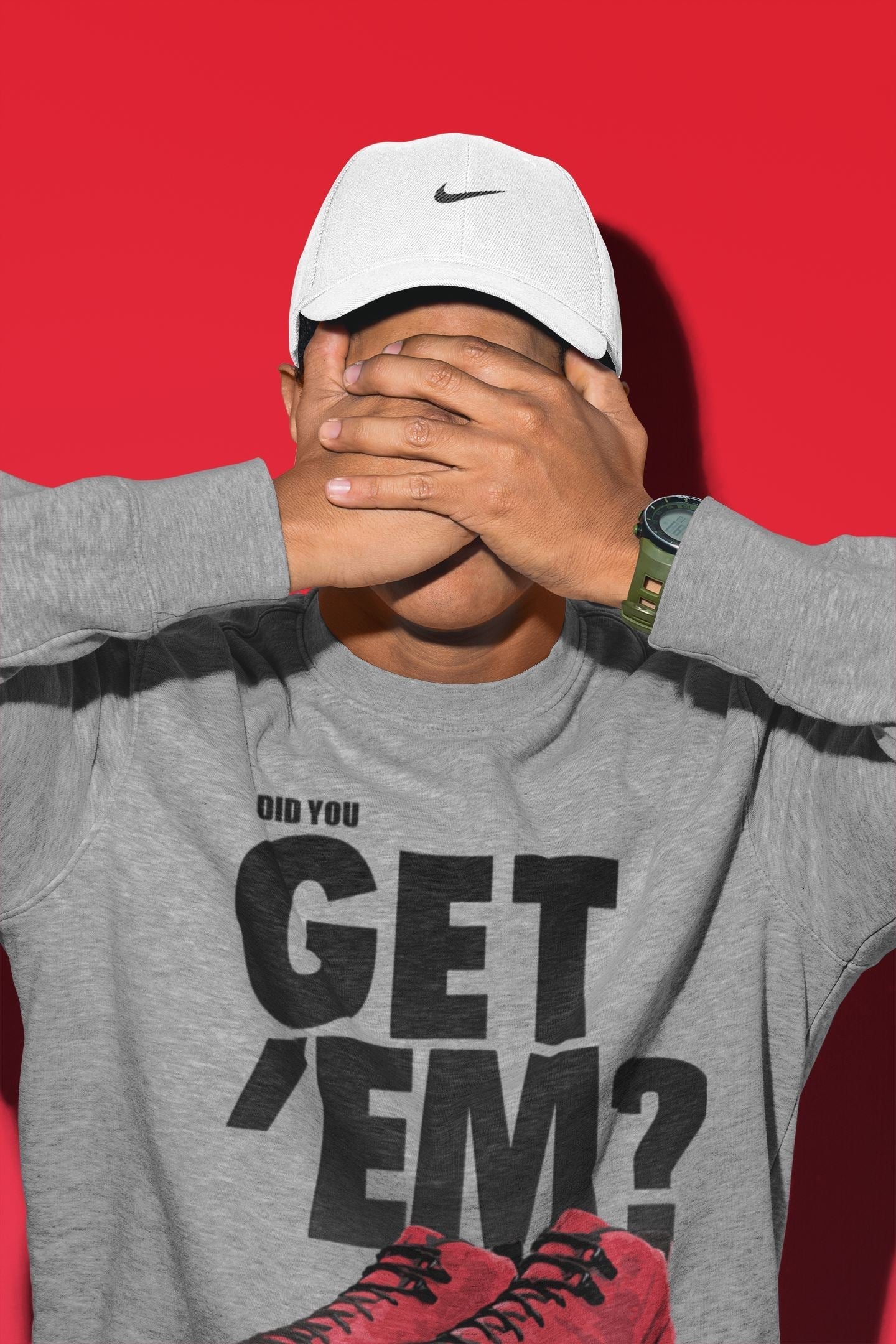 Did You Get 'Em Unisex Tops - Air Jordan 12 Reverse Flu Game
