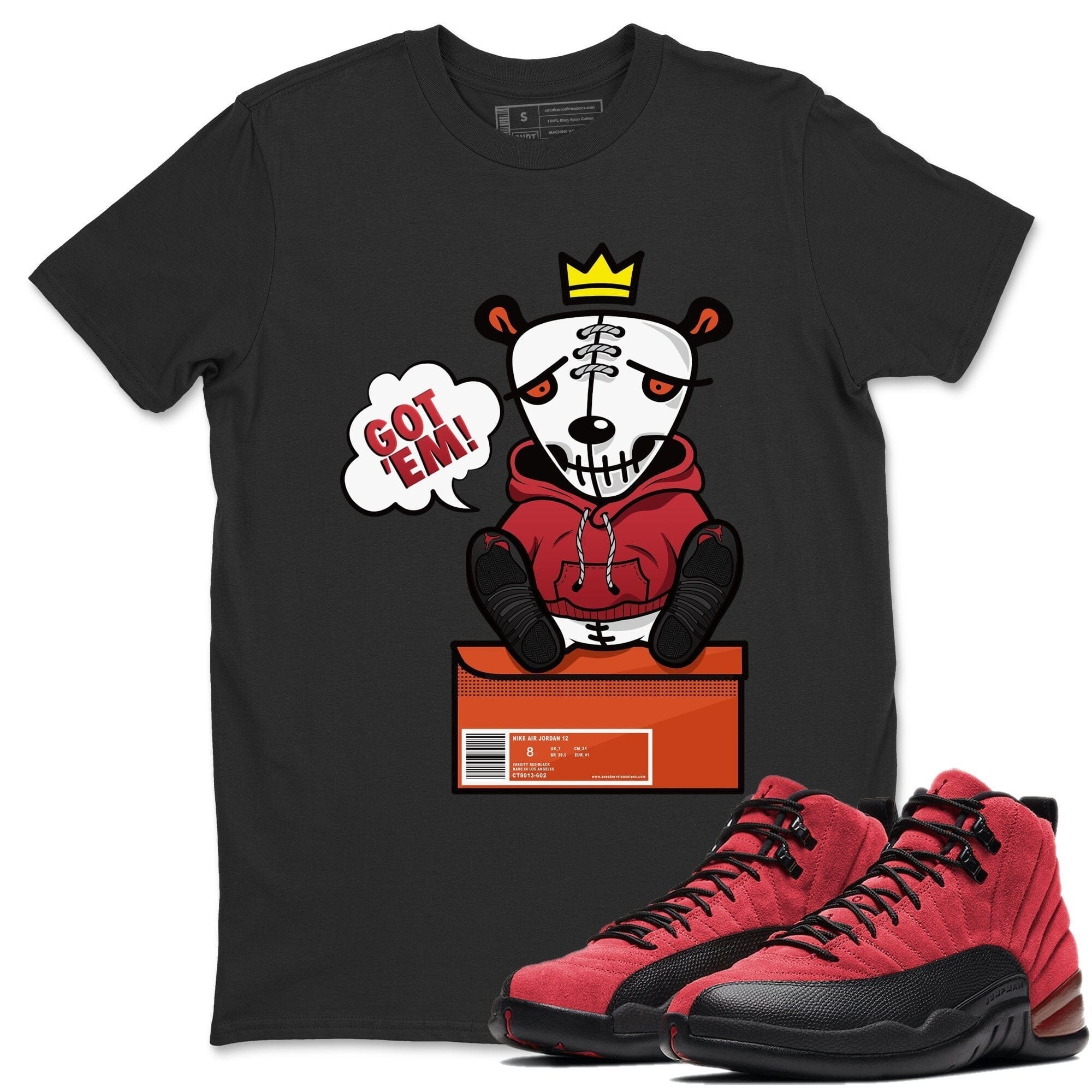 Got Em Unisex Tops - Air Jordan 12 Reverse Flu Game