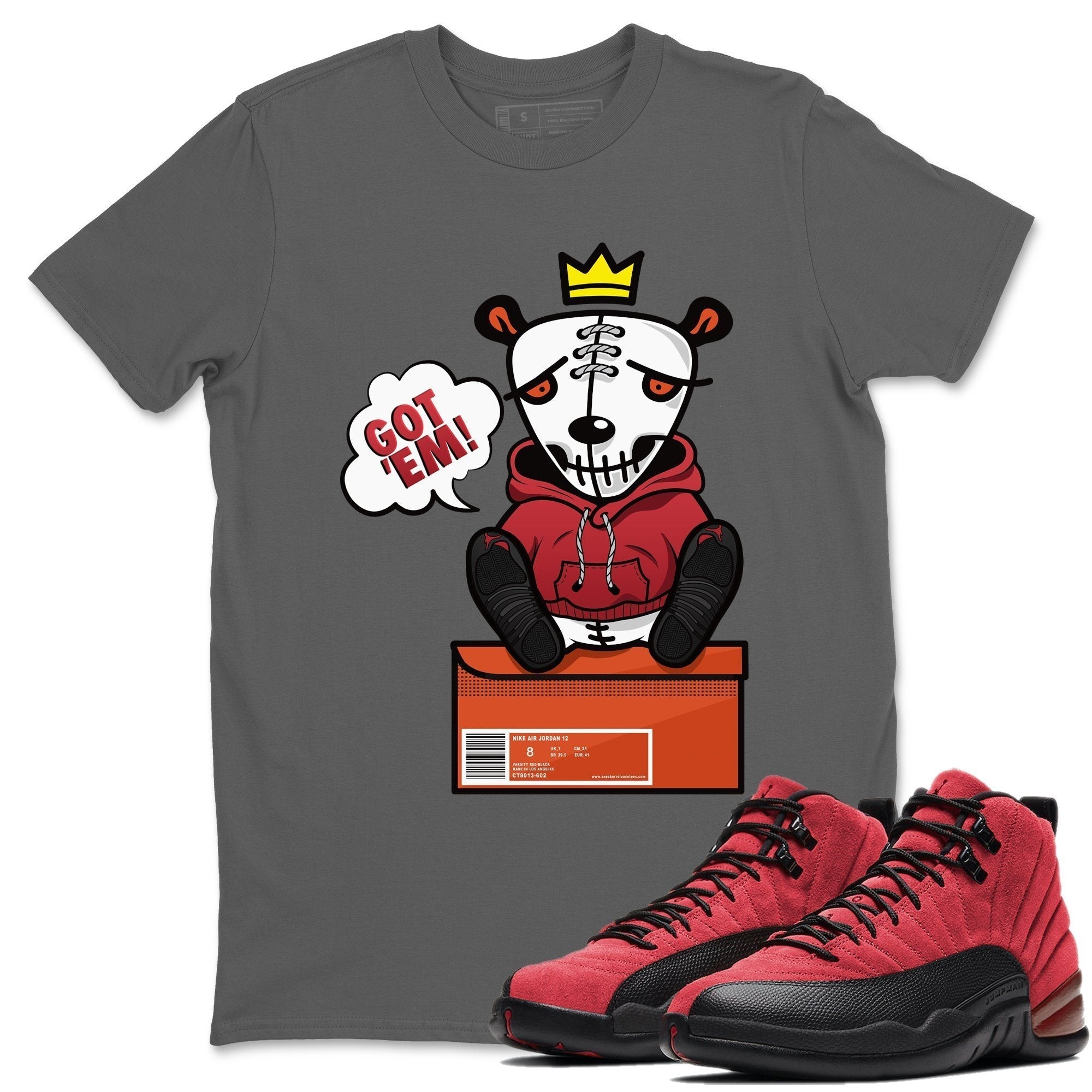 Got Em Unisex Tops - Air Jordan 12 Reverse Flu Game