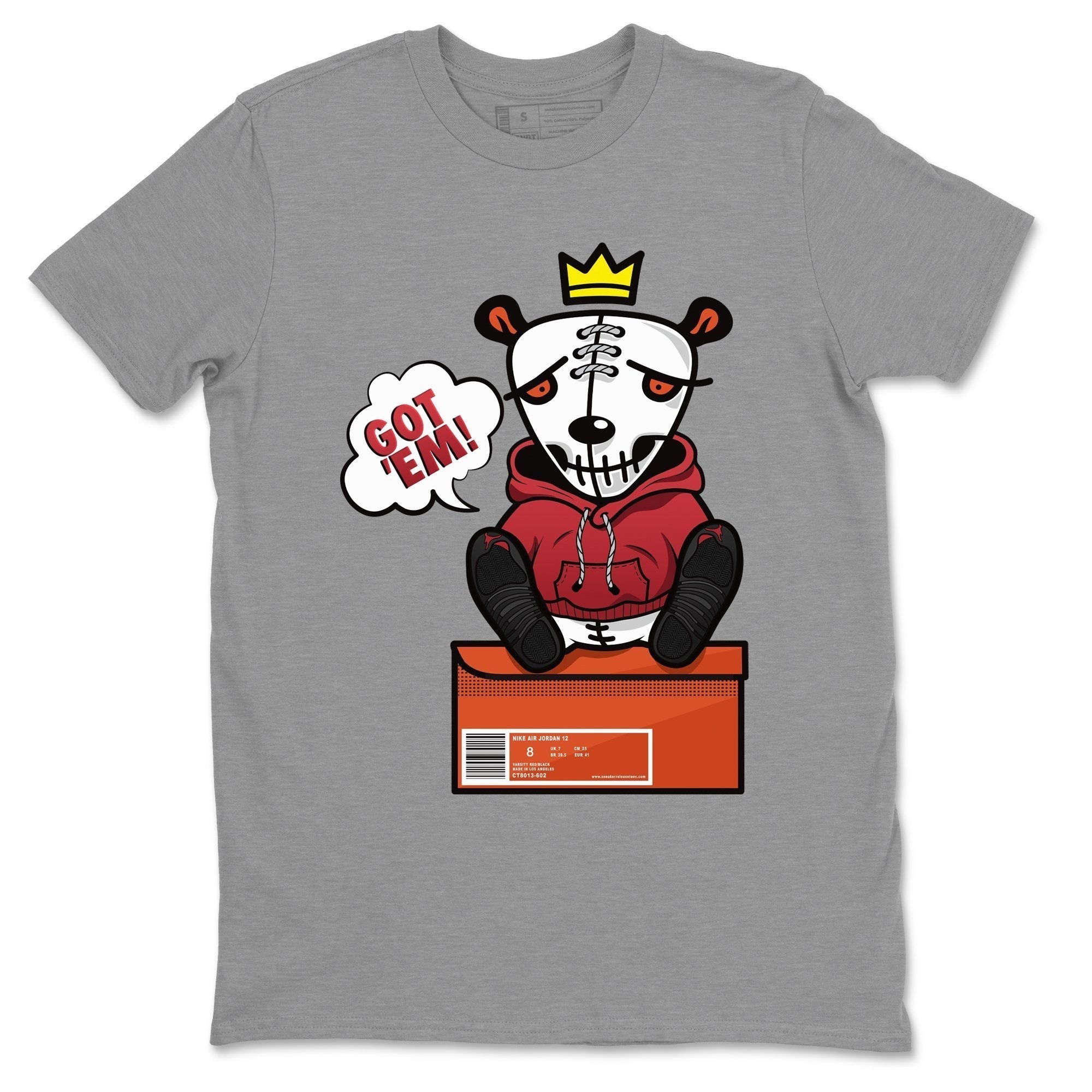 Got Em Unisex Tops - Air Jordan 12 Reverse Flu Game