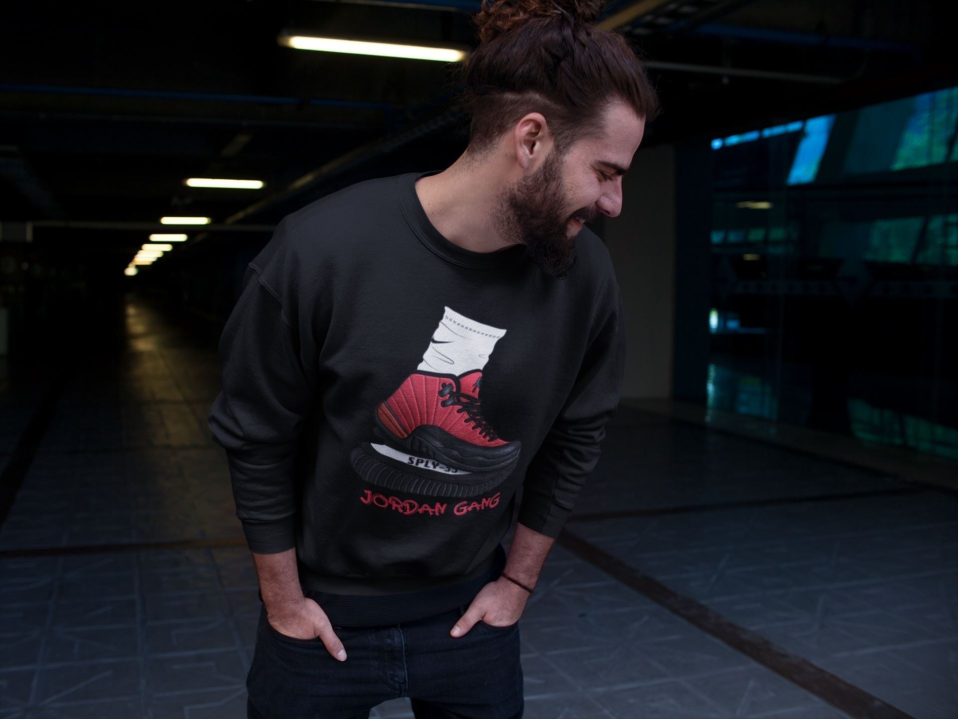Air Jordan Gang Unisex Tops - Air Jordan 12 Reverse Flu Game