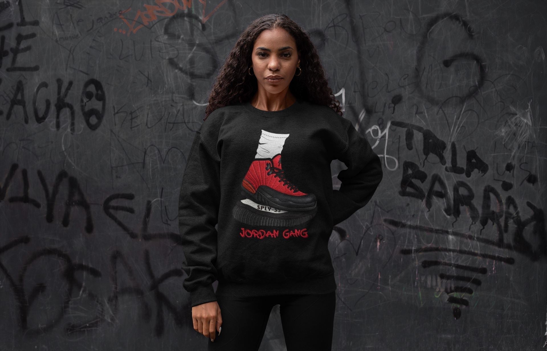 Air Jordan Gang Unisex Tops - Air Jordan 12 Reverse Flu Game