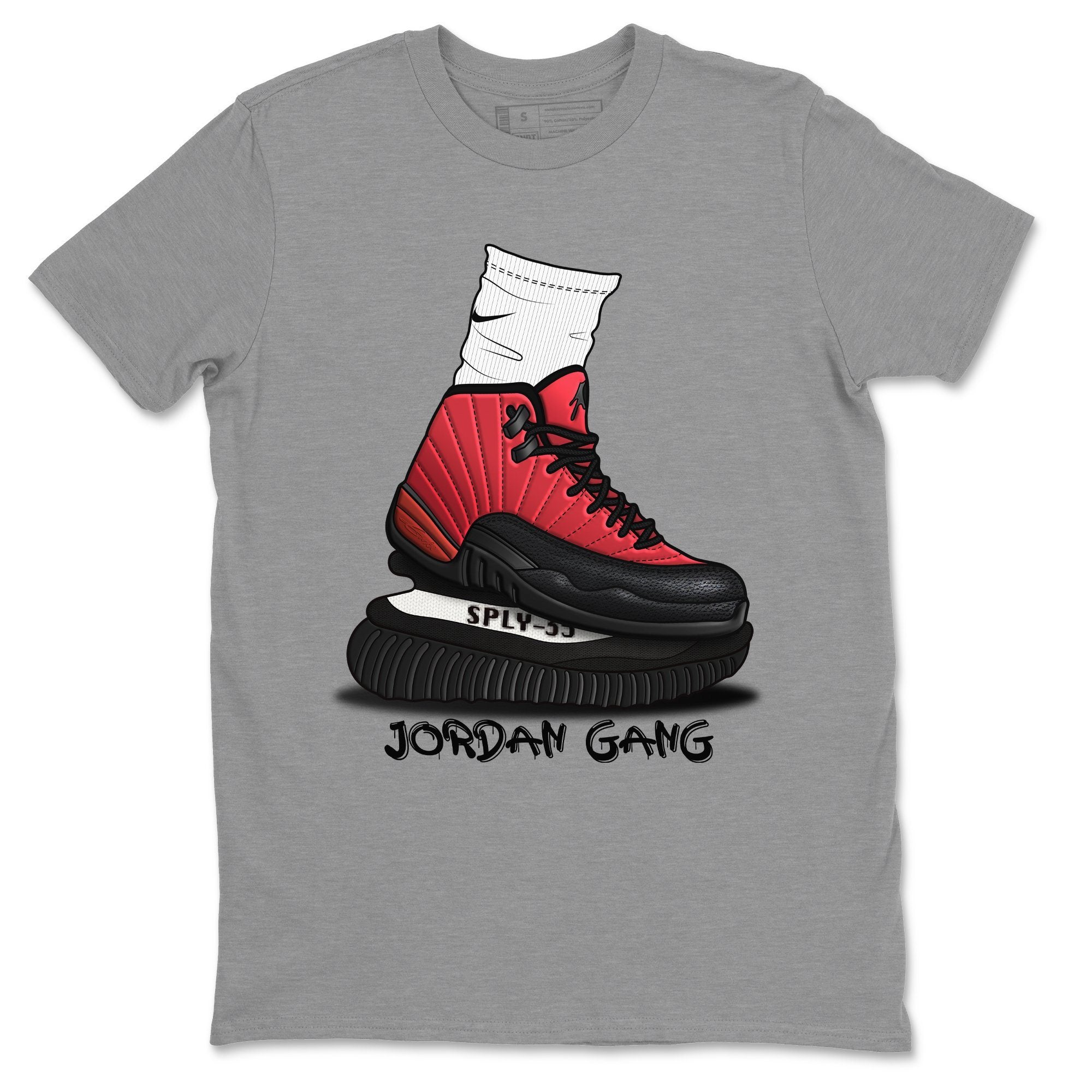 Air Jordan Gang Unisex Tops - Air Jordan 12 Reverse Flu Game