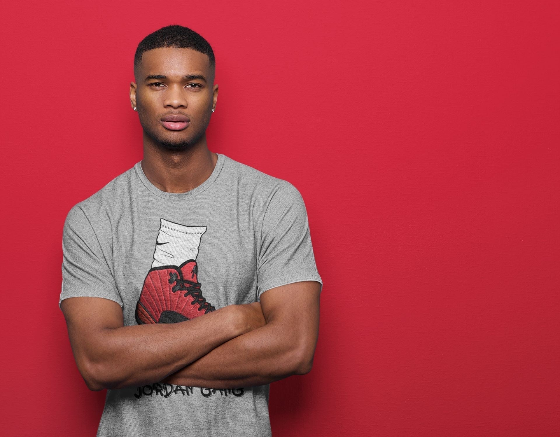 Air Jordan Gang Unisex Tops - Air Jordan 12 Reverse Flu Game