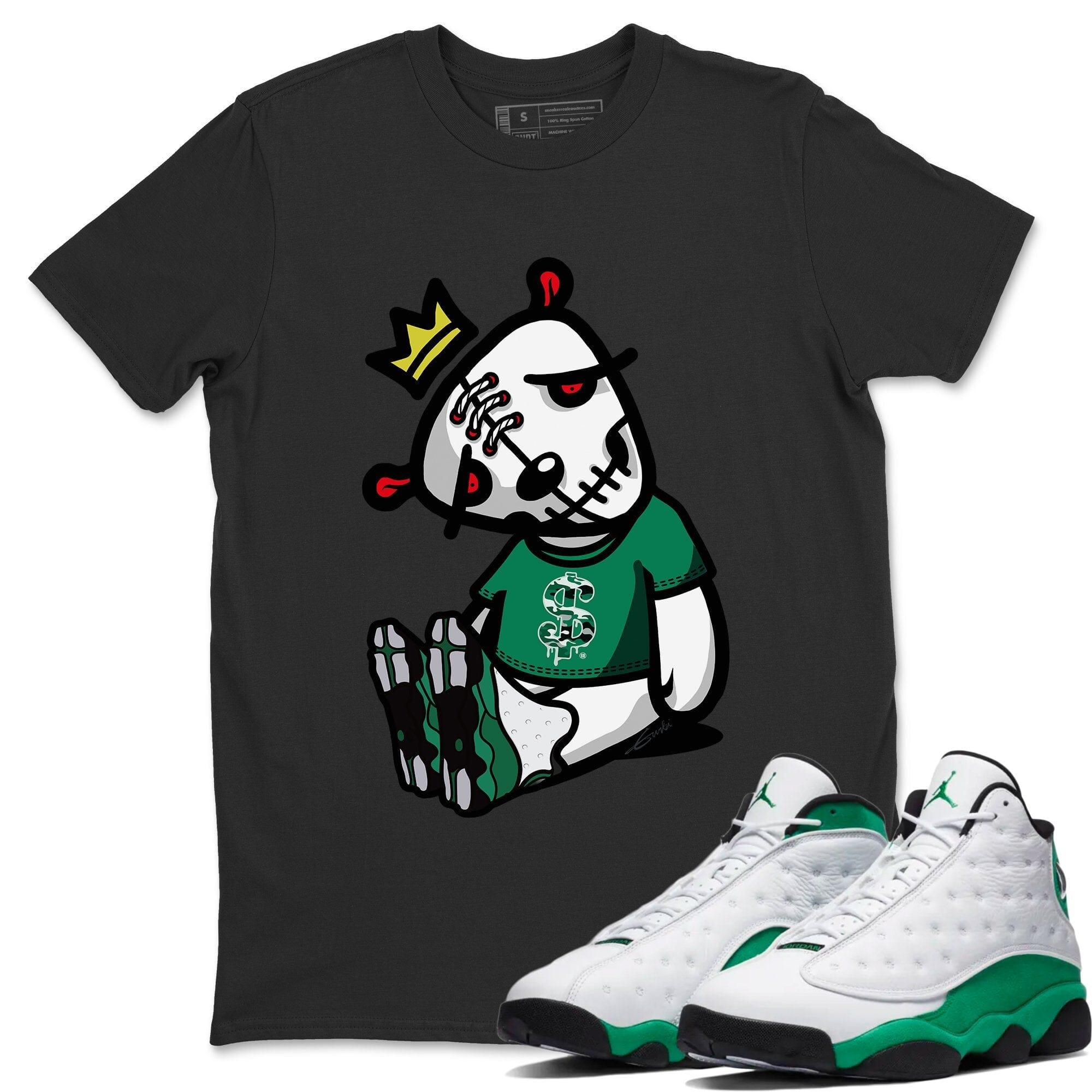 Dead Dolls Unisex Tops - Air Jordan 13 Lucky Green