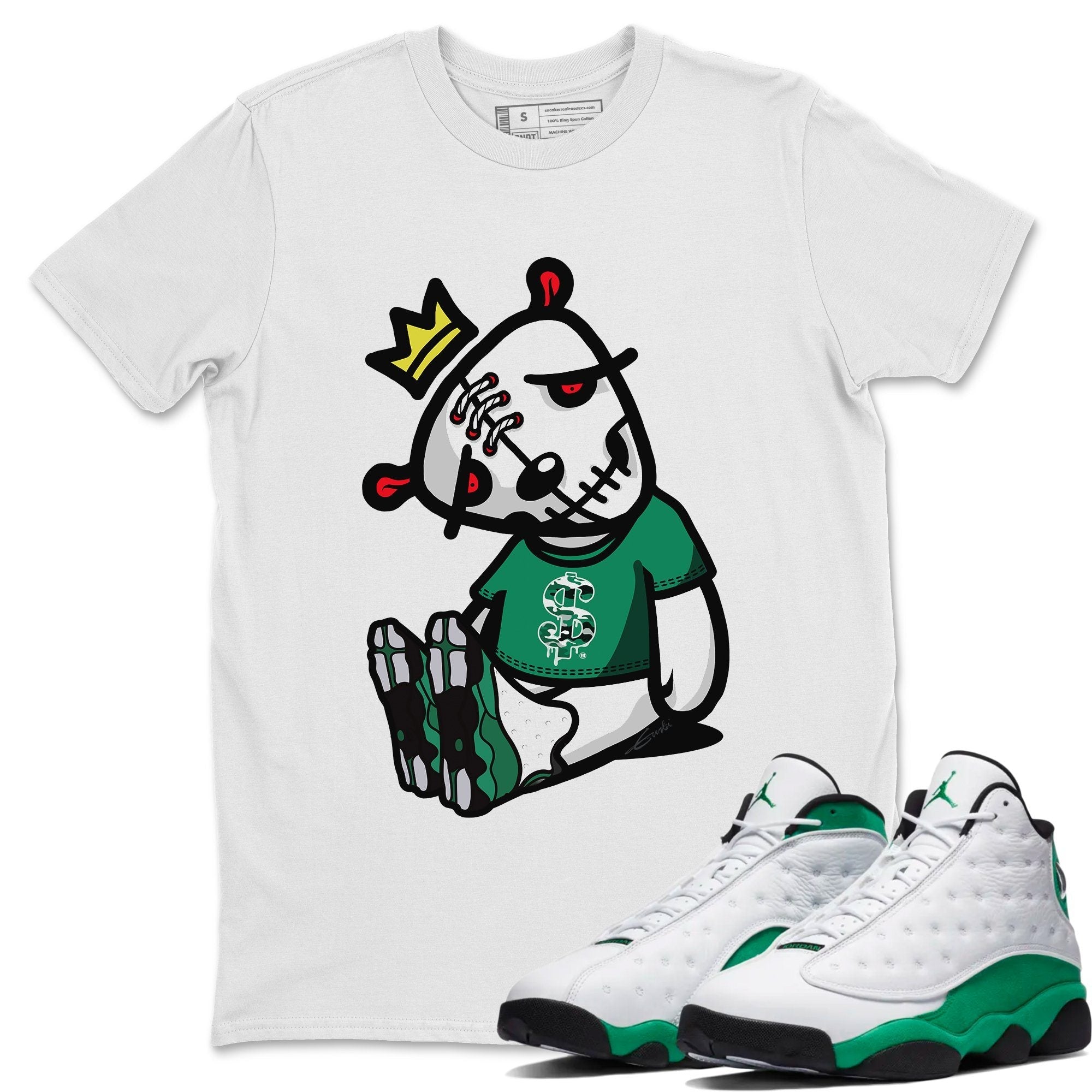 Dead Dolls Unisex Tops - Air Jordan 13 Lucky Green